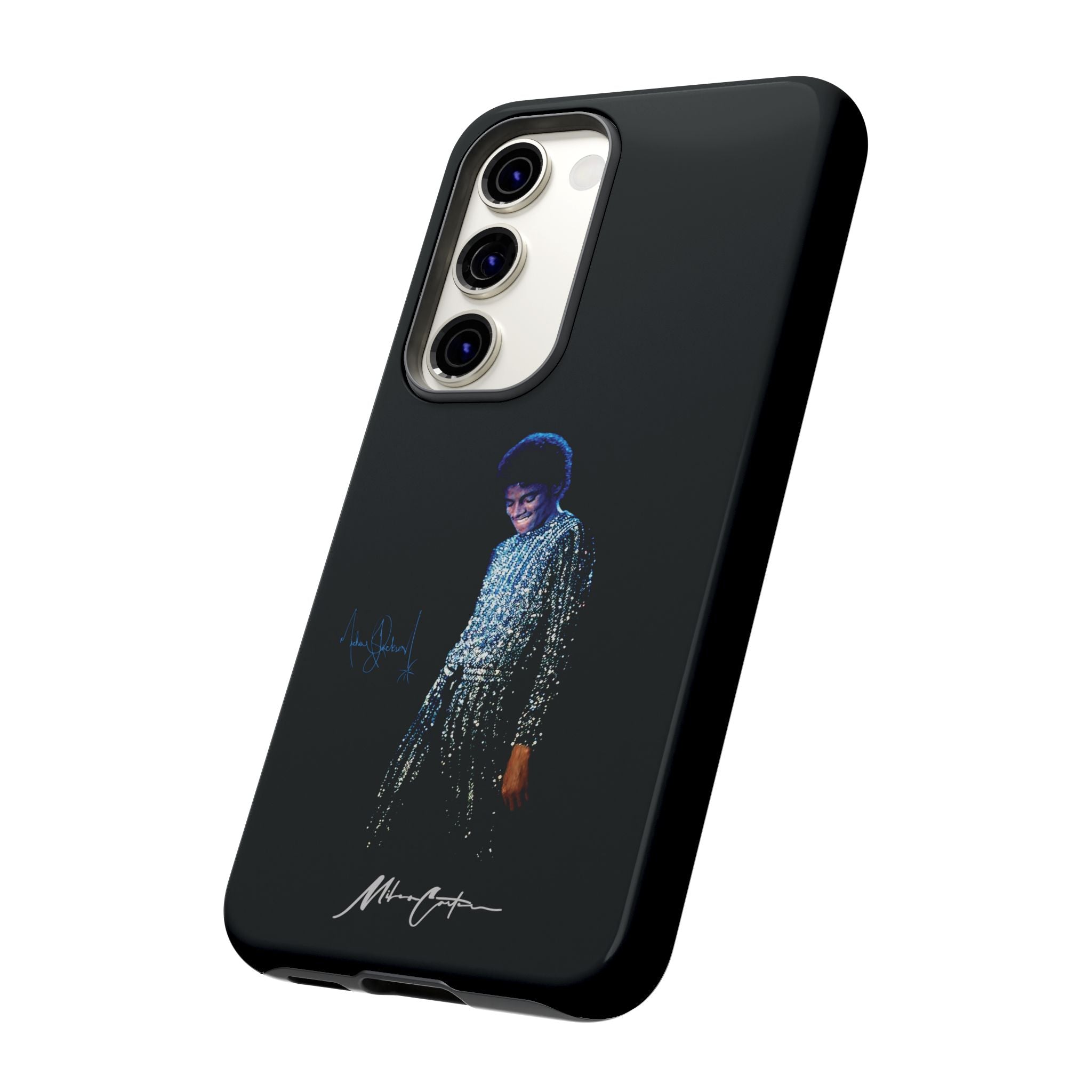 Printify Phone Case Samsung Galaxy S23 / Glossy Michael Jackson “Rock With You” Phone Case – Disco Soul Icon | Miles Carter Collection