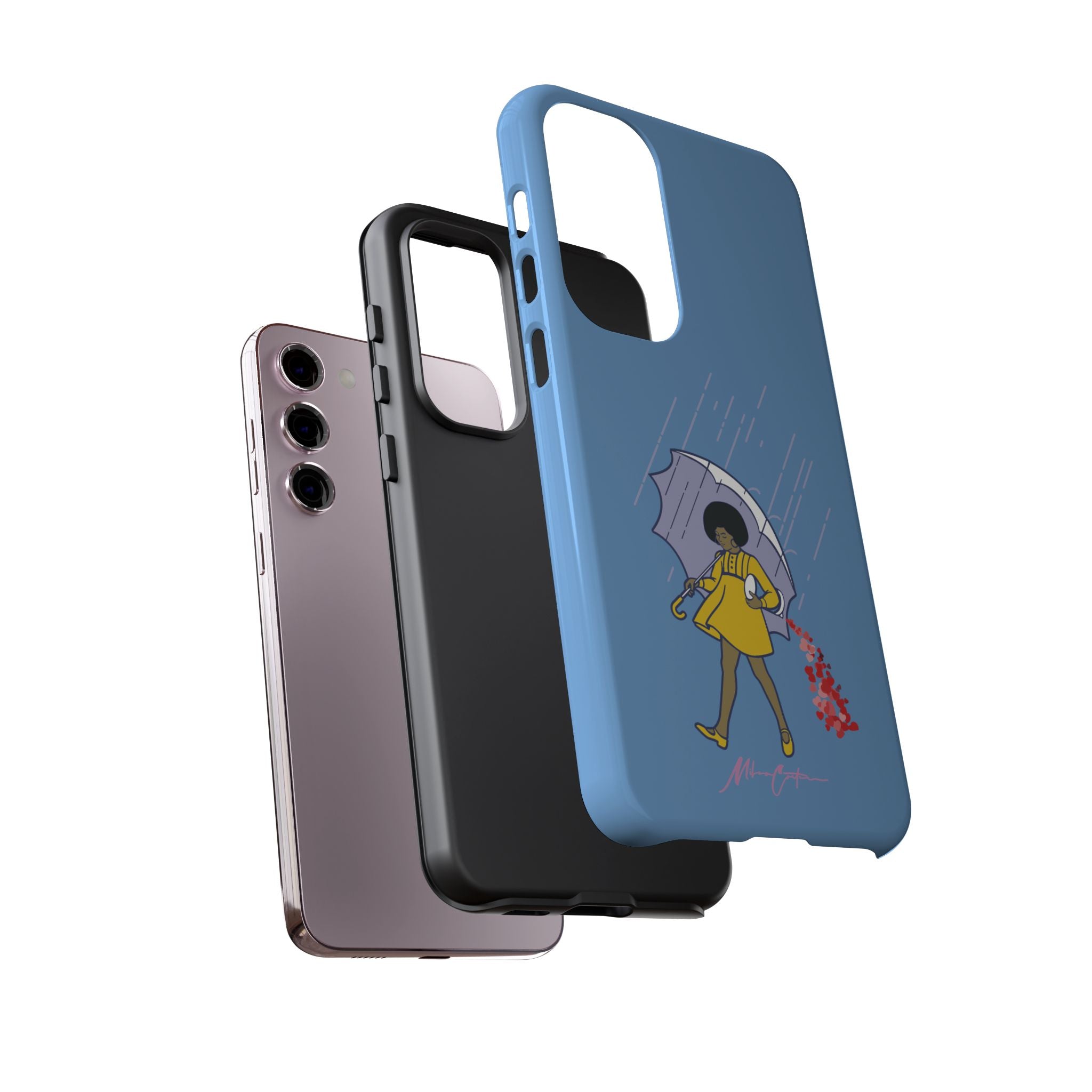“Spread Love” Phone Case – Classic Series Positivity Design | Miles Carter Collection