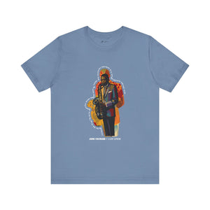 Printify T-Shirt Steel Blue / S John Coltrane "Trane" | Classic Series