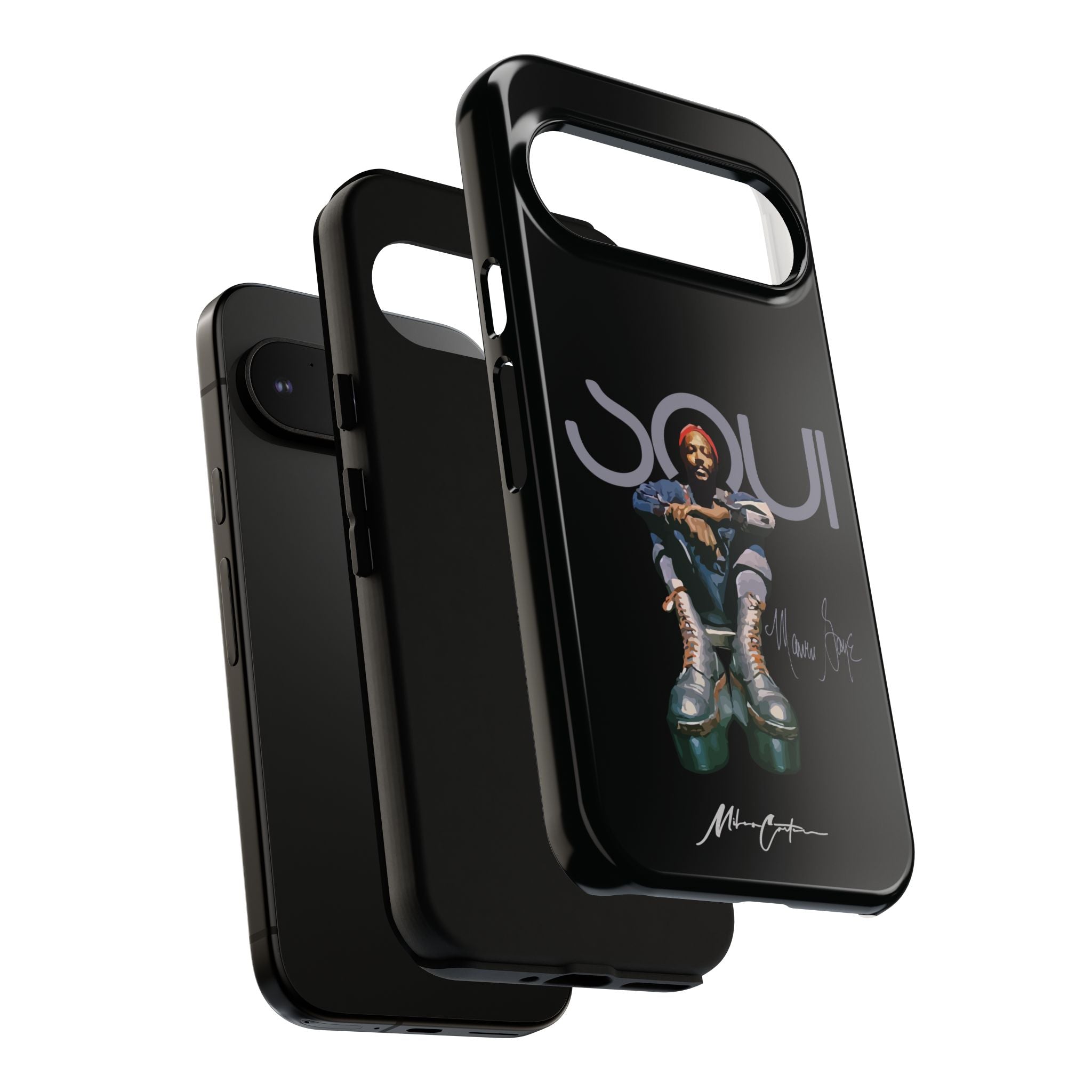Marvin Gaye Phone Case – Rare Platform Boots Soul Legend Design | Miles Carter Collection
