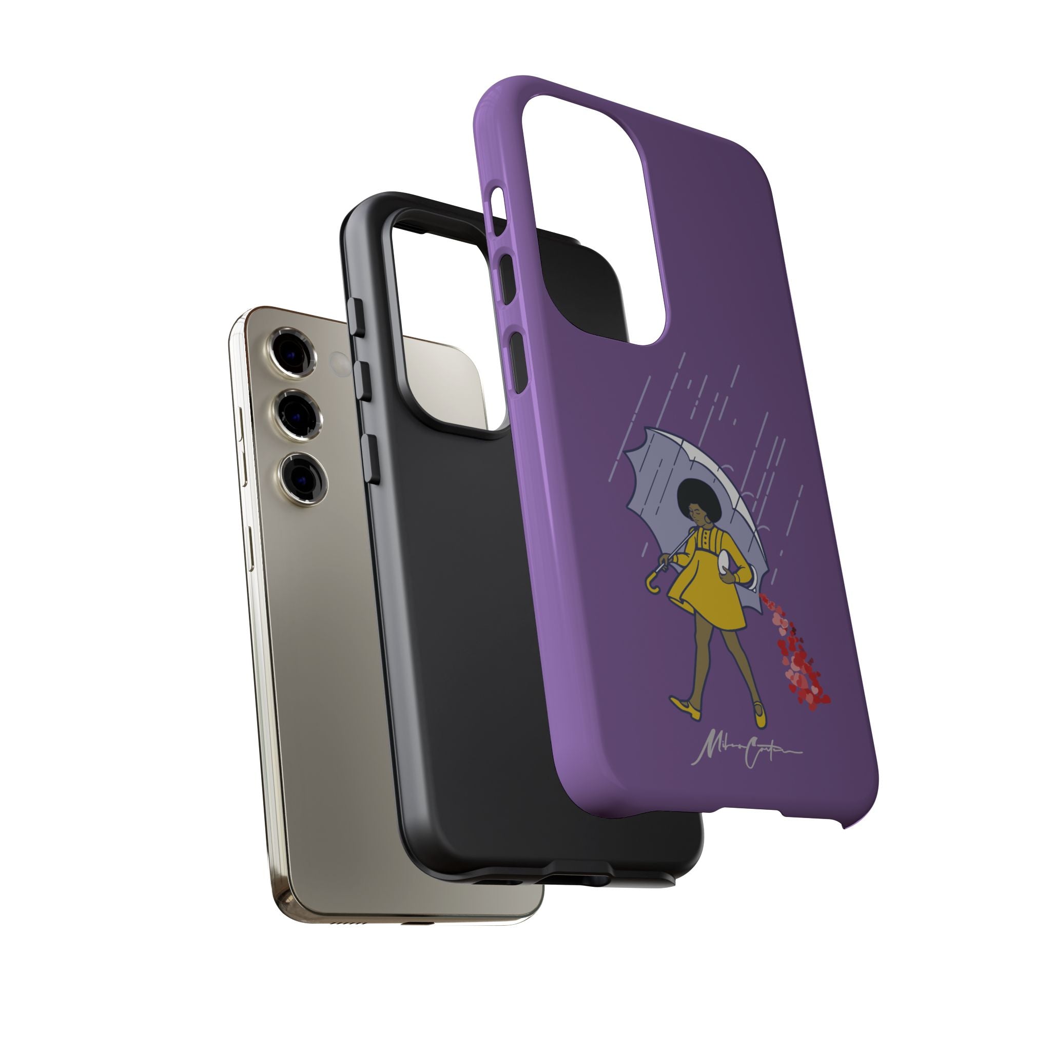 “Spread Love” Phone Case – Classic Series Positivity Design | Miles Carter Collection