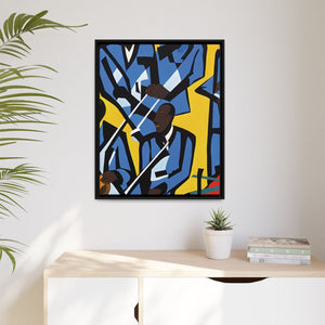 Printify Canvas Jazz Ensemble - Premium Modern Wall Decor | Miles Carter Collection