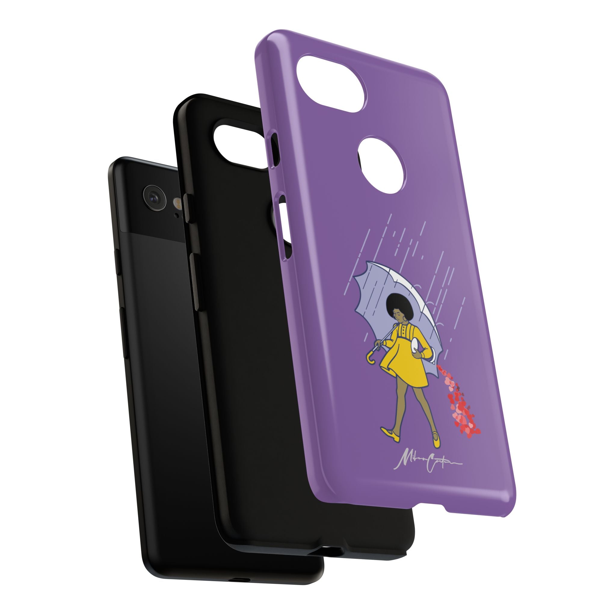 “Spread Love” Phone Case – Classic Series Positivity Design | Miles Carter Collection