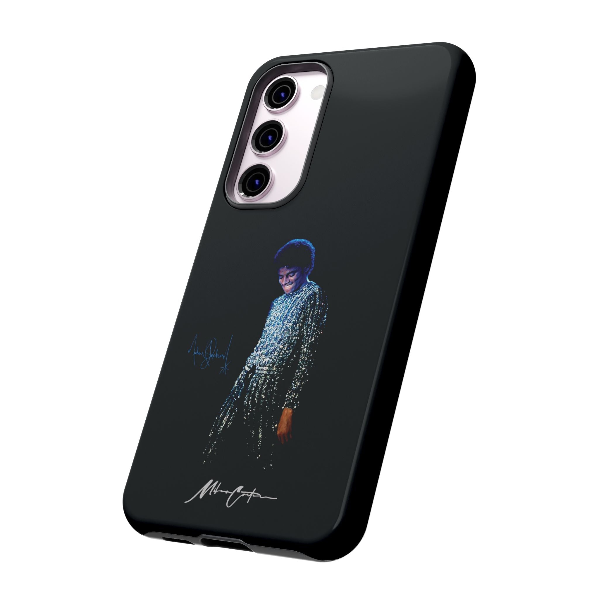 Printify Phone Case Samsung Galaxy S23 Plus / Glossy Michael Jackson “Rock With You” Phone Case – Disco Soul Icon | Miles Carter Collection