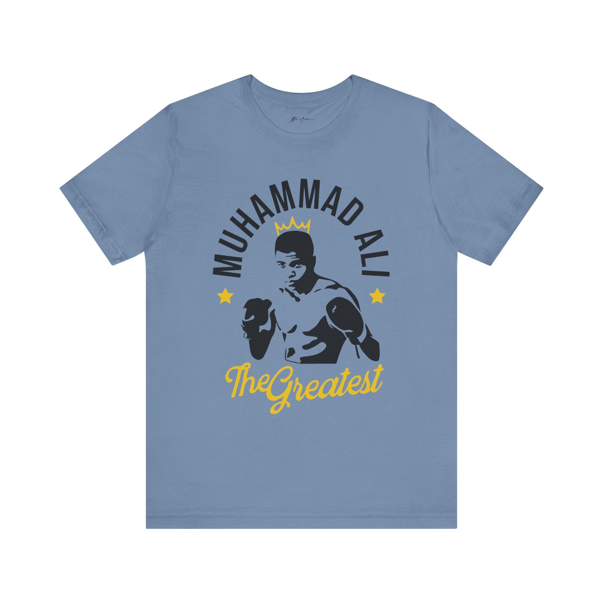 Printify T-Shirt Steel Blue / S Muhammad Ali “From Cassius to The Greatest” | Classic Series