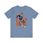 Printify T-Shirt Steel Blue / S Wayne Gretzky "Lightning on Skates" | Goat Series