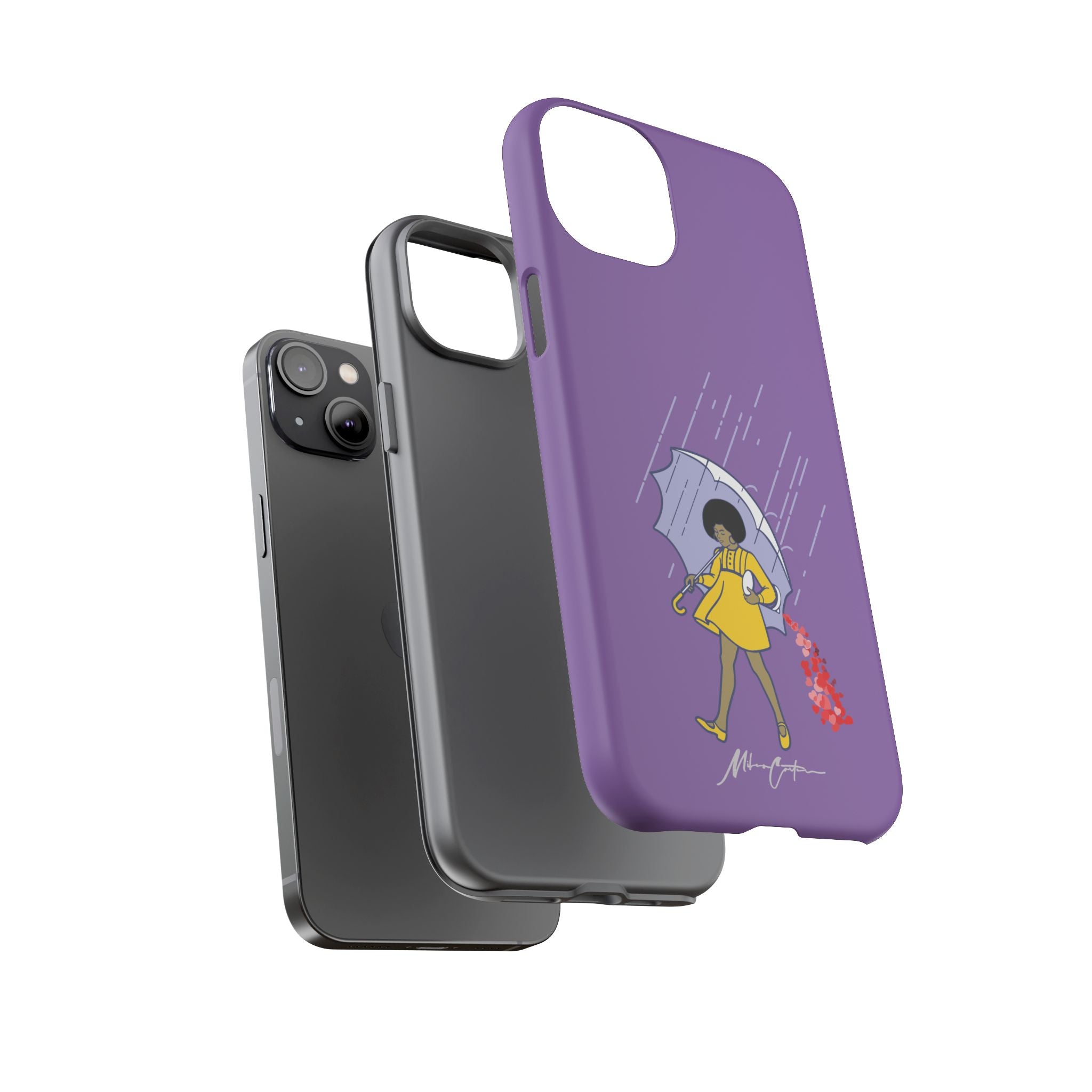 “Spread Love” Phone Case – Classic Series Positivity Design | Miles Carter Collection