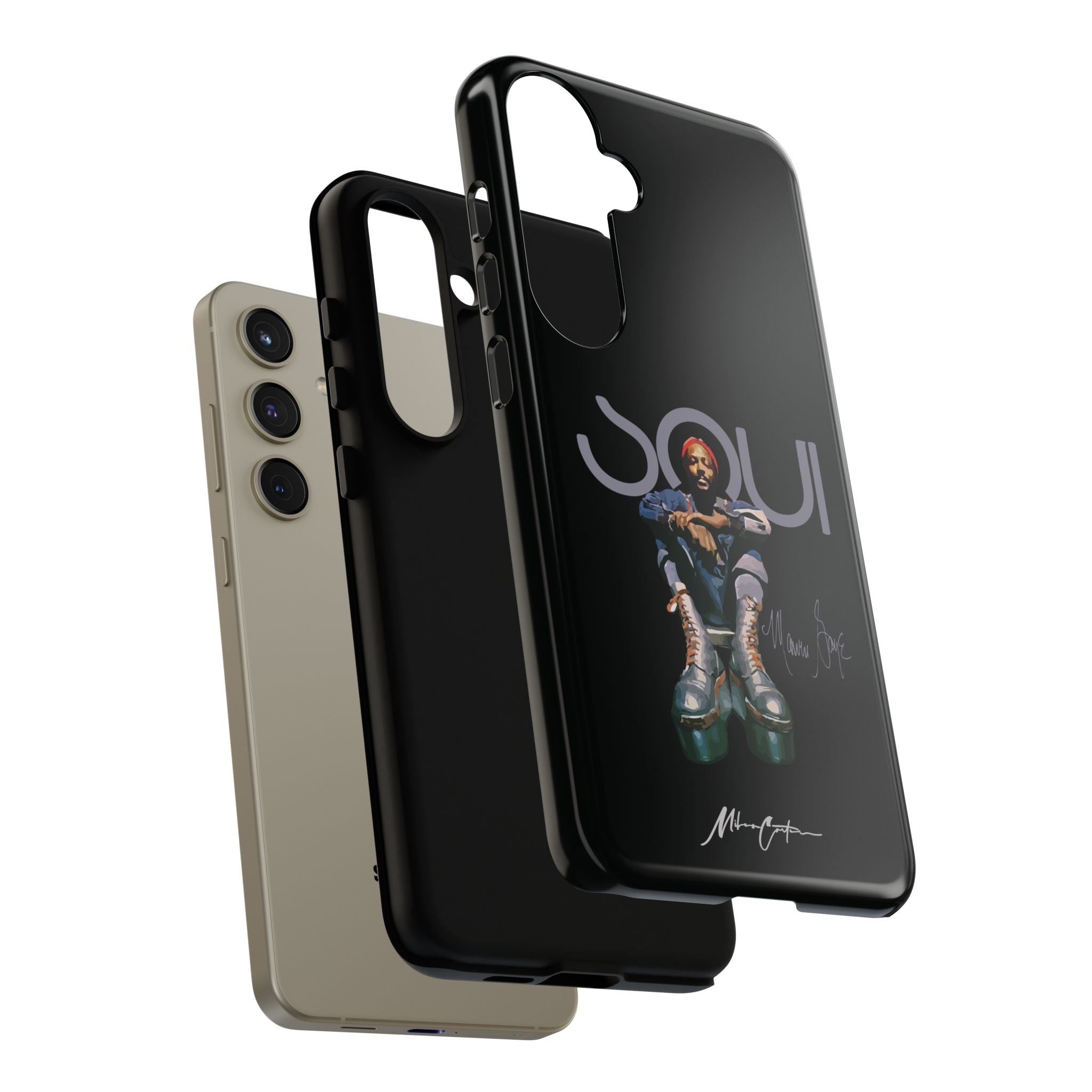 Marvin Gaye Phone Case – Rare Platform Boots Soul Legend Design | Miles Carter Collection