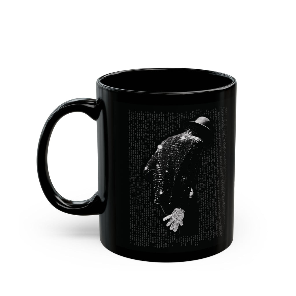 Printify Mug 11oz Michael Jackson "Glove" Ceramic Mug – King of Pop Iconic Design Drinkware | Miles Carter Collection