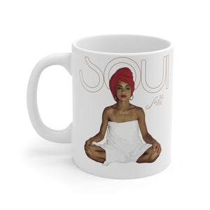Printify Mug 11oz Sade Ceramic Mug – Timeless Soul & R&B Icon Drinkware | Miles Carter Collection