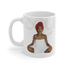 Printify Mug 11oz Sade Ceramic Mug – Timeless Soul & R&B Icon Drinkware | Miles Carter Collection