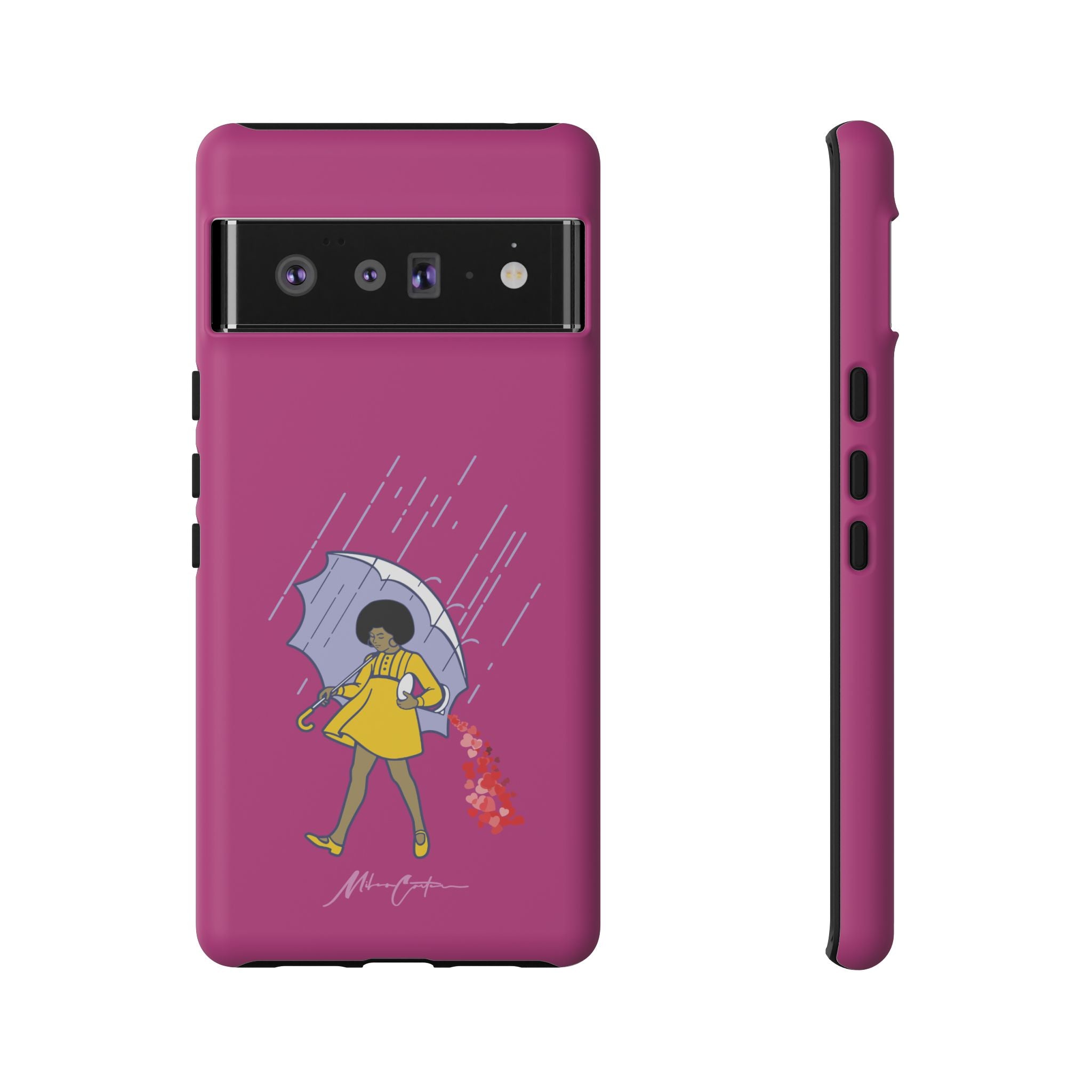 Printify Phone Case Google Pixel 6 Pro / Matte “Spread Love” Phone Case – Classic Series Positivity Design | Miles Carter Collection