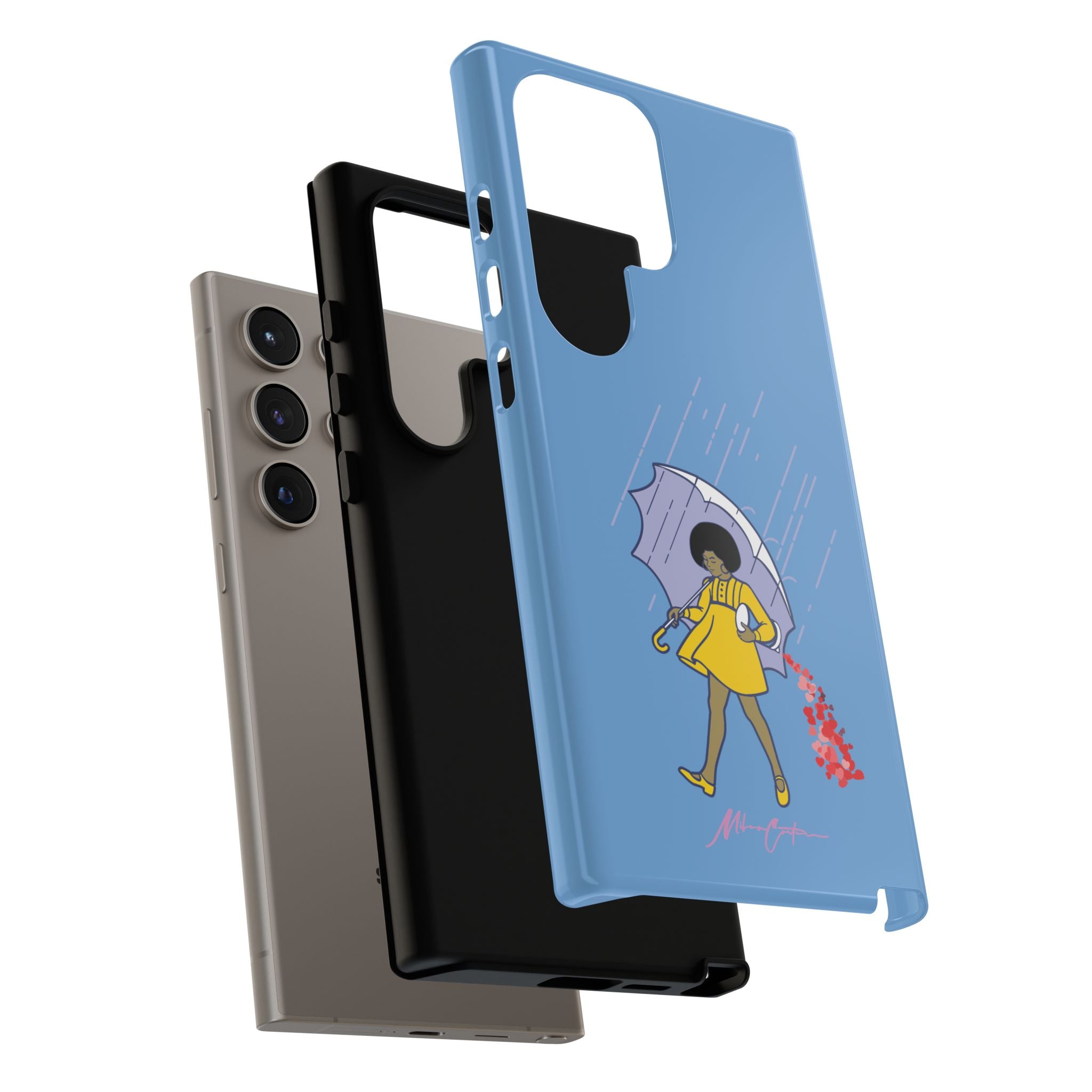 “Spread Love” Phone Case – Classic Series Positivity Design | Miles Carter Collection