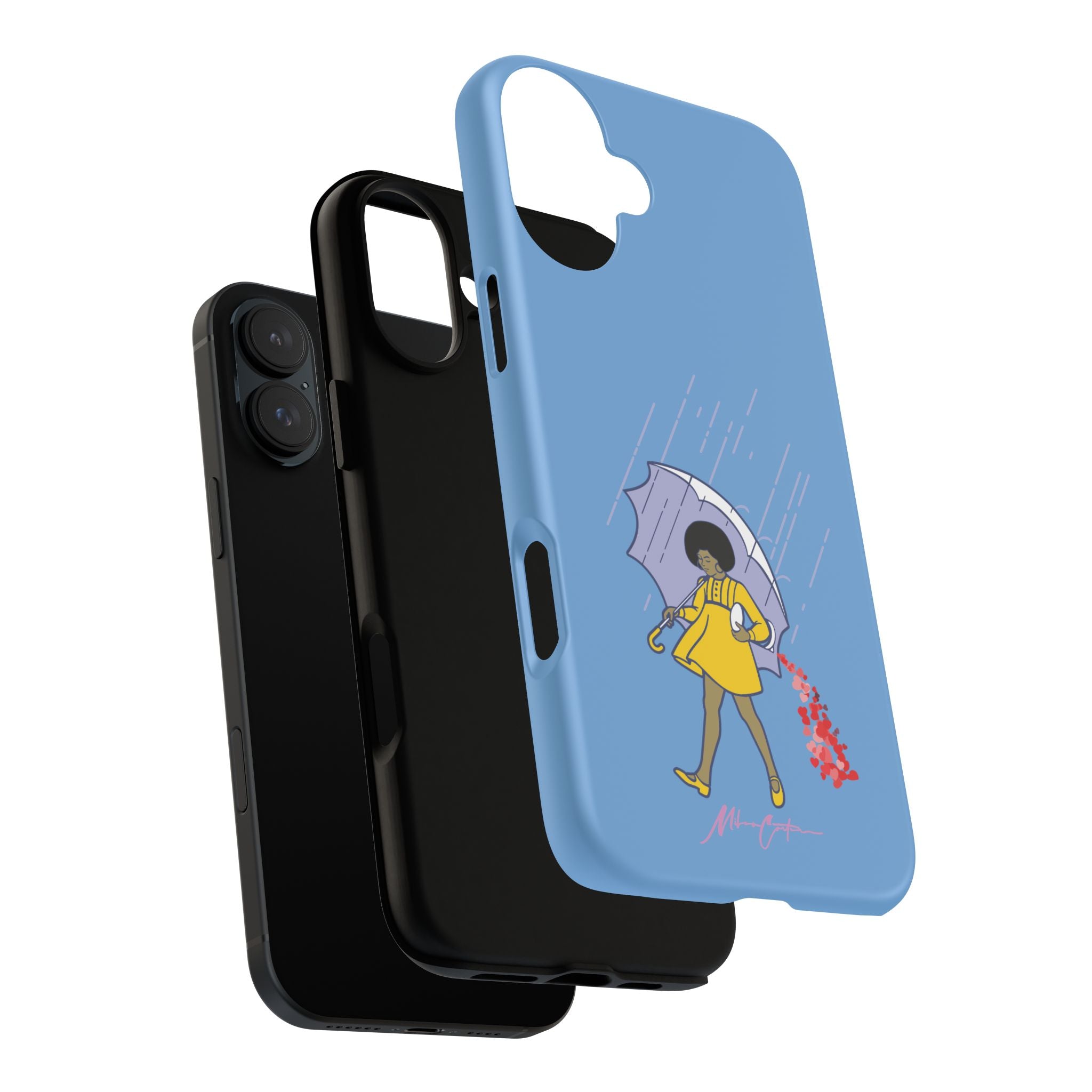 “Spread Love” Phone Case – Classic Series Positivity Design | Miles Carter Collection