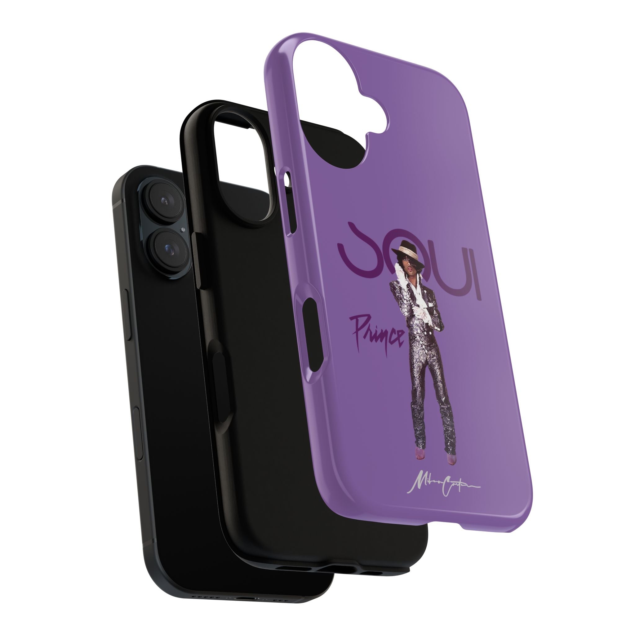 Prince Phone Case – Purple Icon & 80s Music Legend | Miles Carter Collection