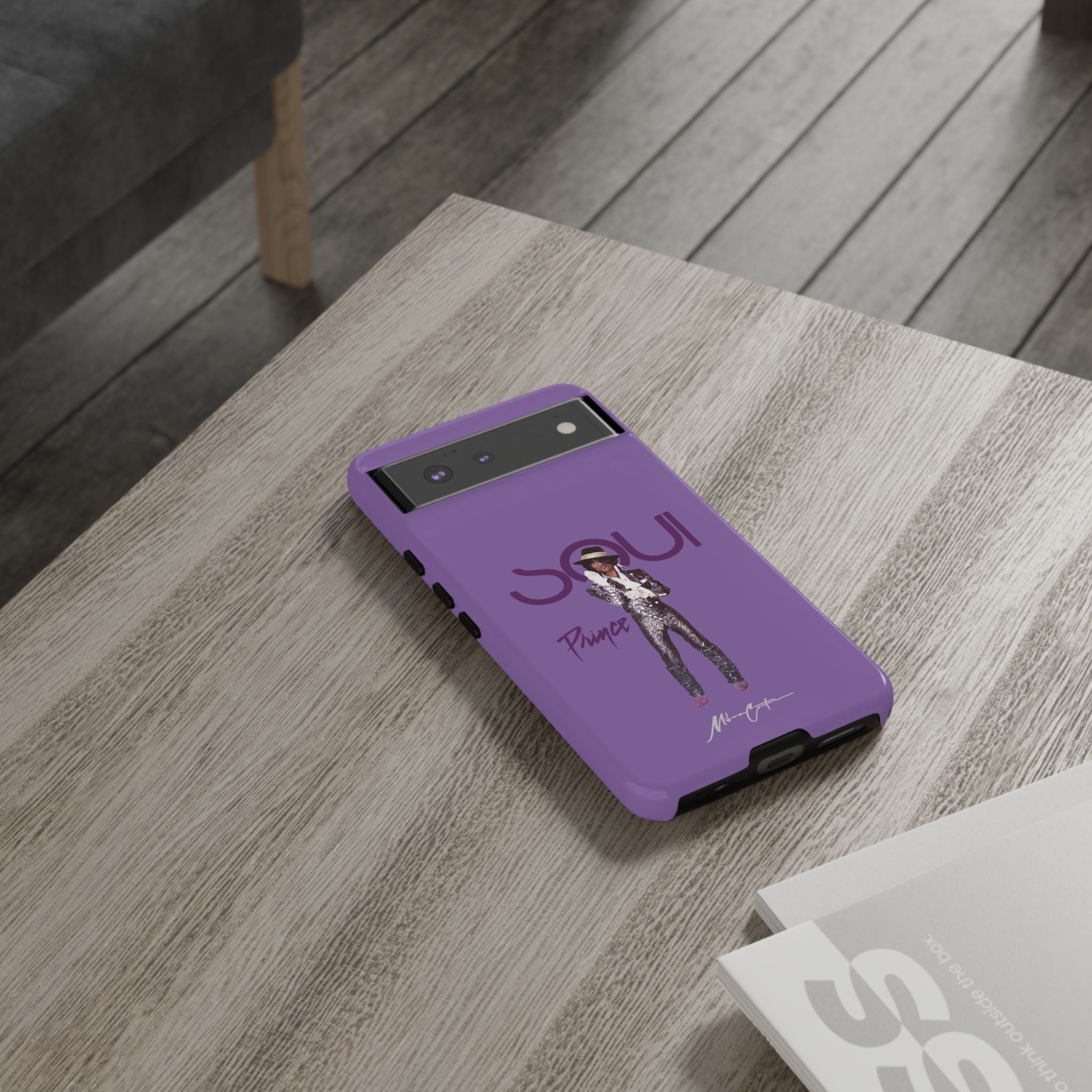 Printify Phone Case Google Pixel 6 / Glossy Prince Phone Case – Purple Icon & 80s Music Legend | Miles Carter Collection