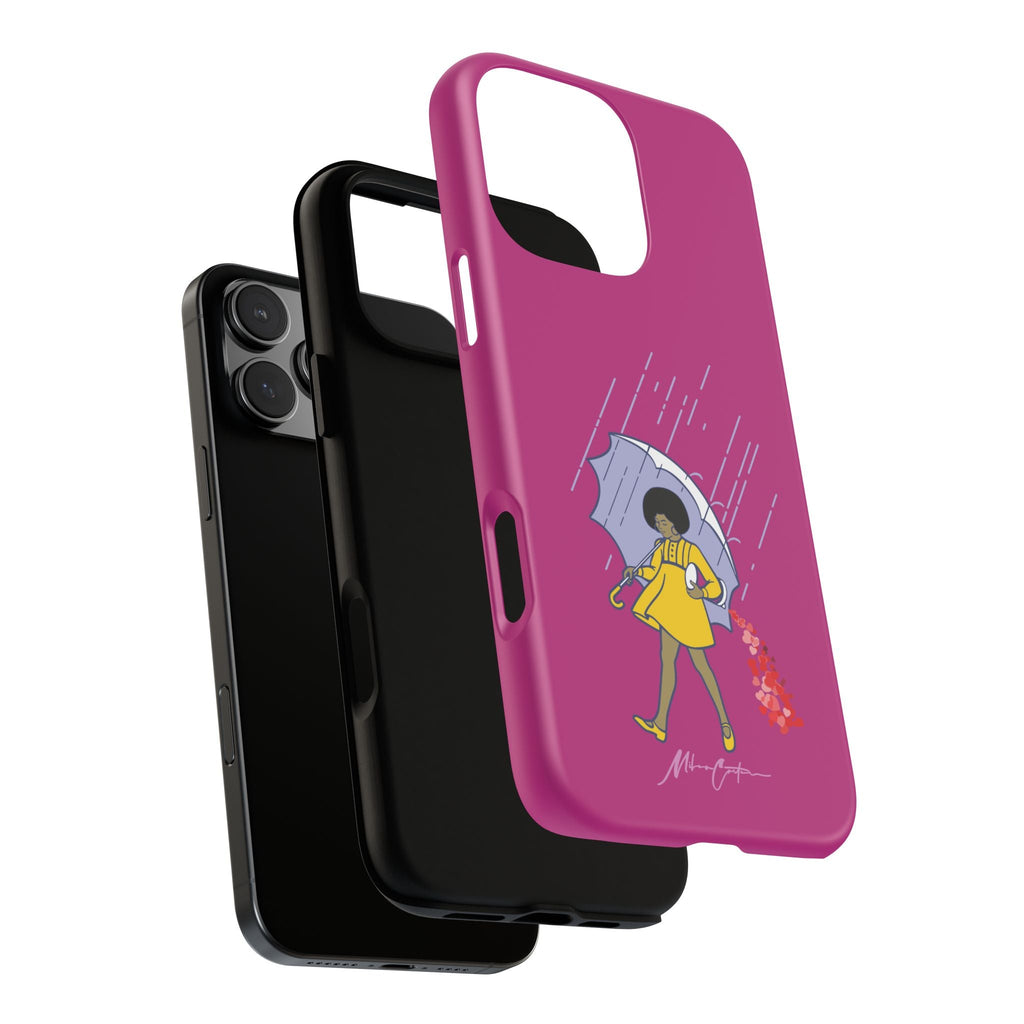 Printify Phone Case iPhone 16 Pro Max / Matte “Spread Love” Phone Case – Classic Series Positivity Design | Miles Carter Collection