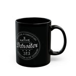 Printify Mug 11oz Native Detroiter Ceramic Mug – Signature Series Premium Drinkware | Miles Carter Collection