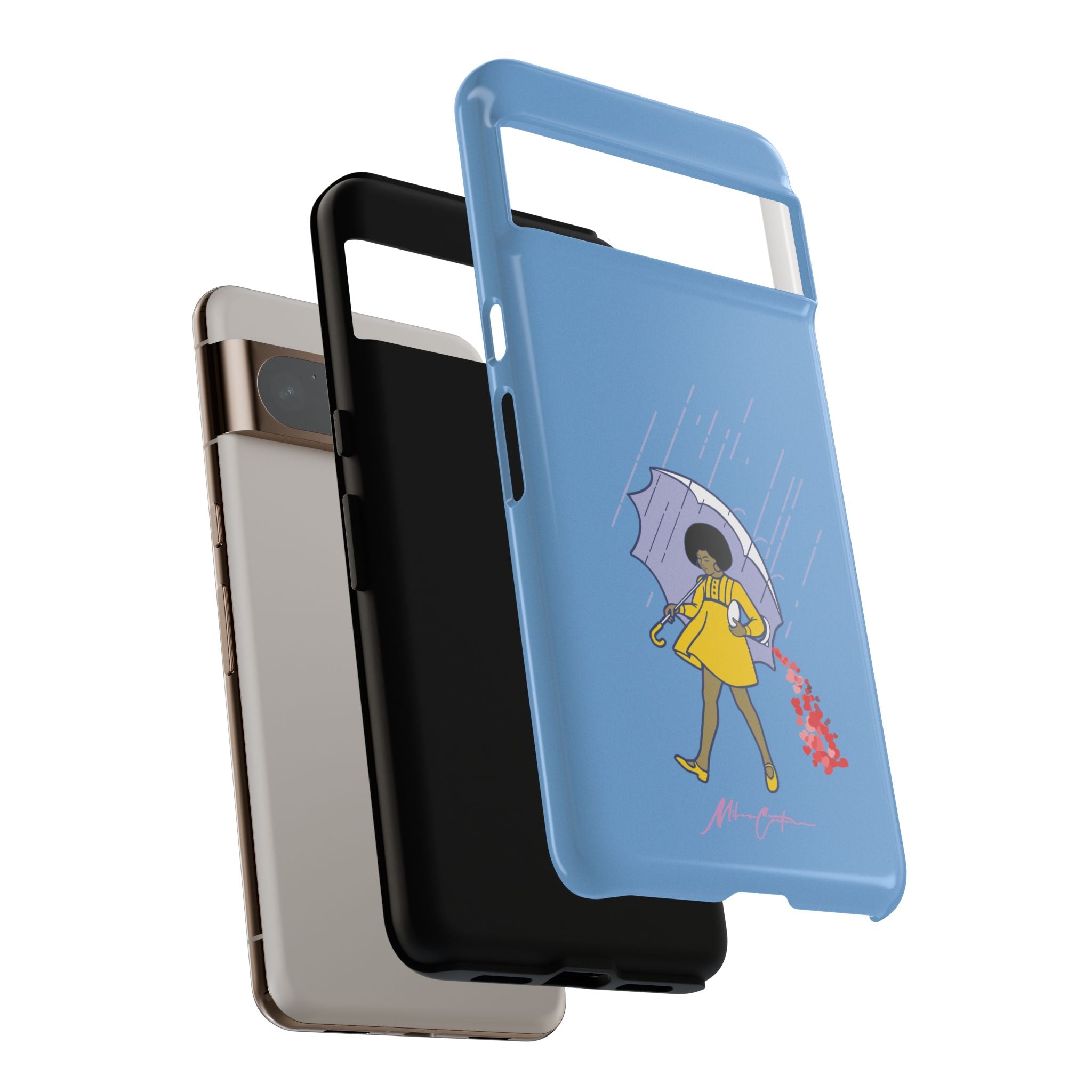 “Spread Love” Phone Case – Classic Series Positivity Design | Miles Carter Collection