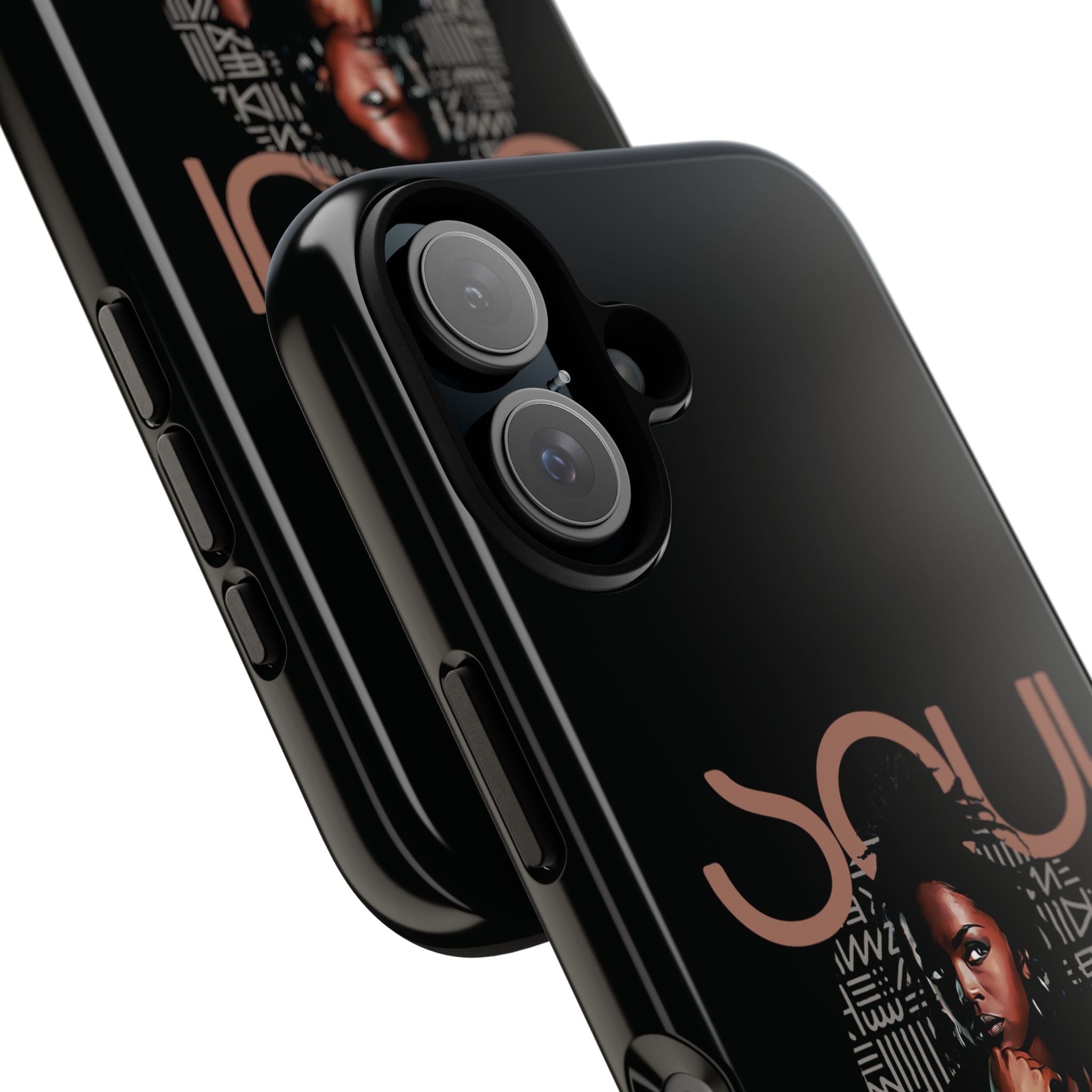 Printify Phone Case iPhone 16 / Glossy Lauryn Hill Phone Case – Premium 90s Hip-Hop & Soul Inspired Design | Miles Carter Collection