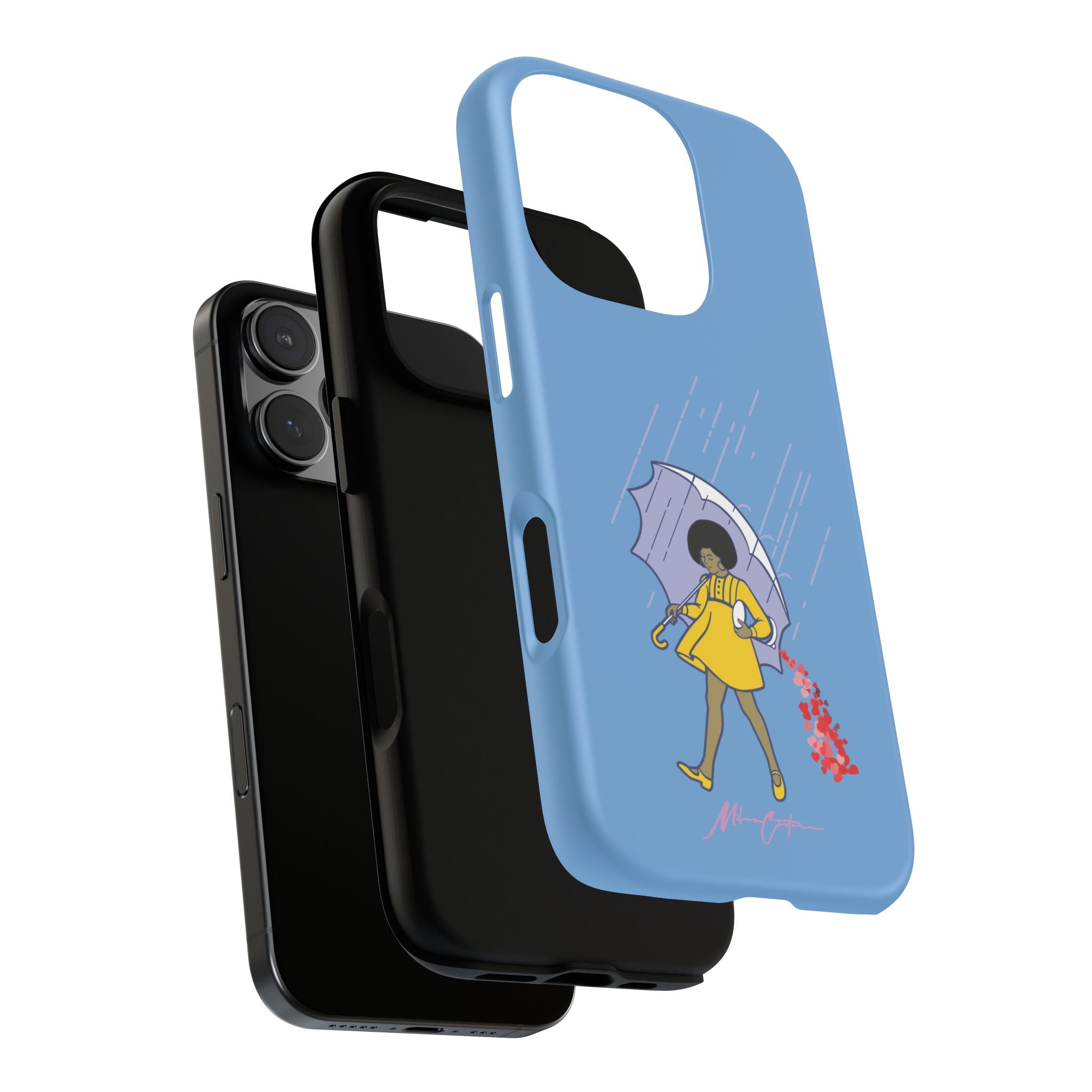 “Spread Love” Phone Case – Classic Series Positivity Design | Miles Carter Collection