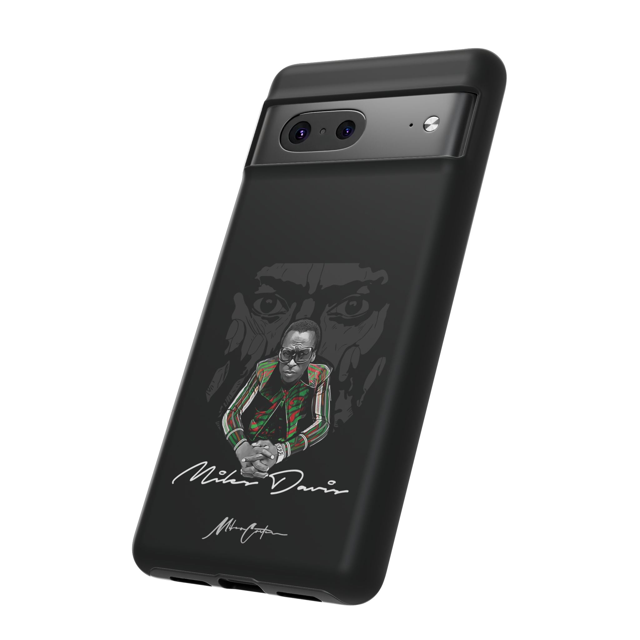 Printify Phone Case Google Pixel 7 / Matte Miles Davis Phone Case – Jazz Legend & Timeless Innovator | Miles Carter Collection