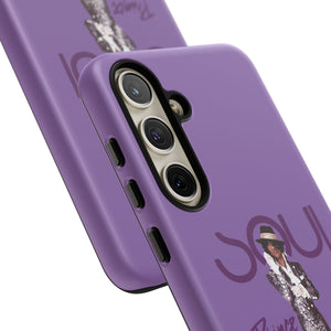 Printify Phone Case Samsung Galaxy S24 Plus / Matte Prince Phone Case – Purple Icon & 80s Music Legend | Miles Carter Collection