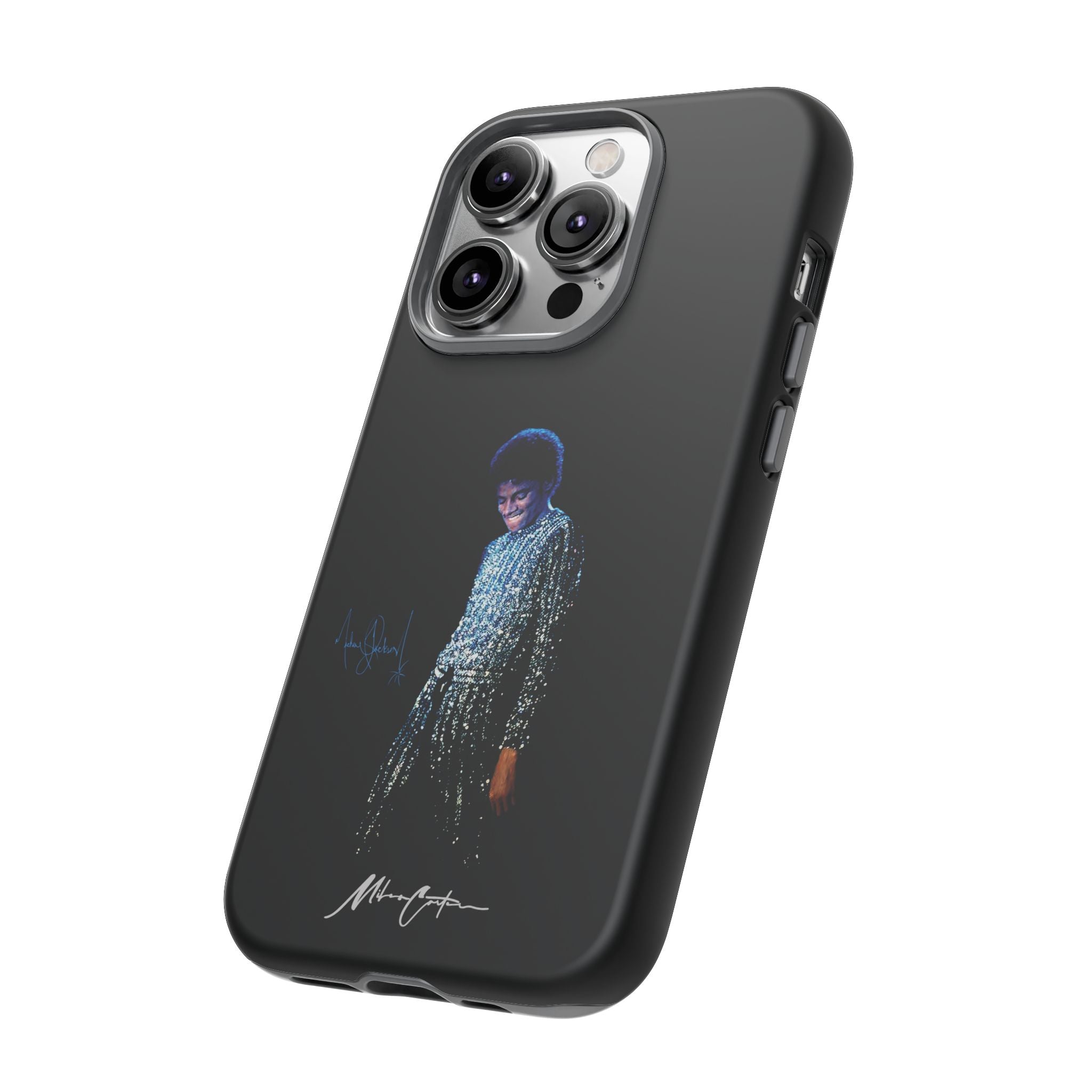 Printify Phone Case iPhone 14 Pro / Matte Michael Jackson “Rock With You” Phone Case – Disco Soul Icon | Miles Carter Collection