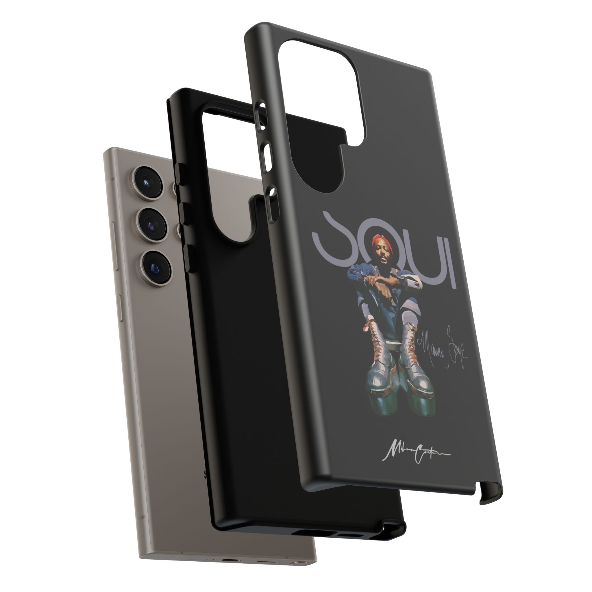 Marvin Gaye Phone Case – Rare Platform Boots Soul Legend Design | Miles Carter Collection