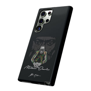 Printify Phone Case Samsung Galaxy S23 Ultra / Glossy Miles Davis Phone Case – Jazz Legend & Timeless Innovator | Miles Carter Collection
