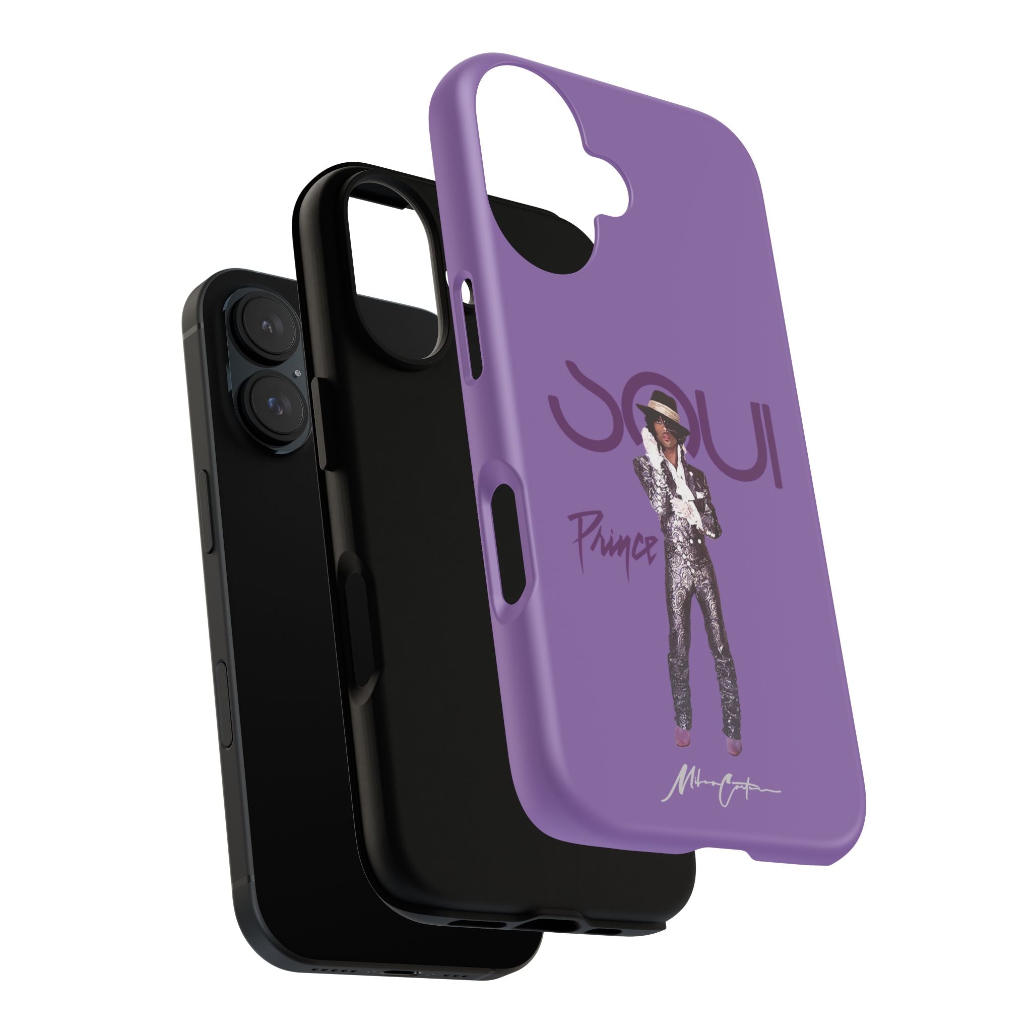 Prince Phone Case – Purple Icon & 80s Music Legend | Miles Carter Collection