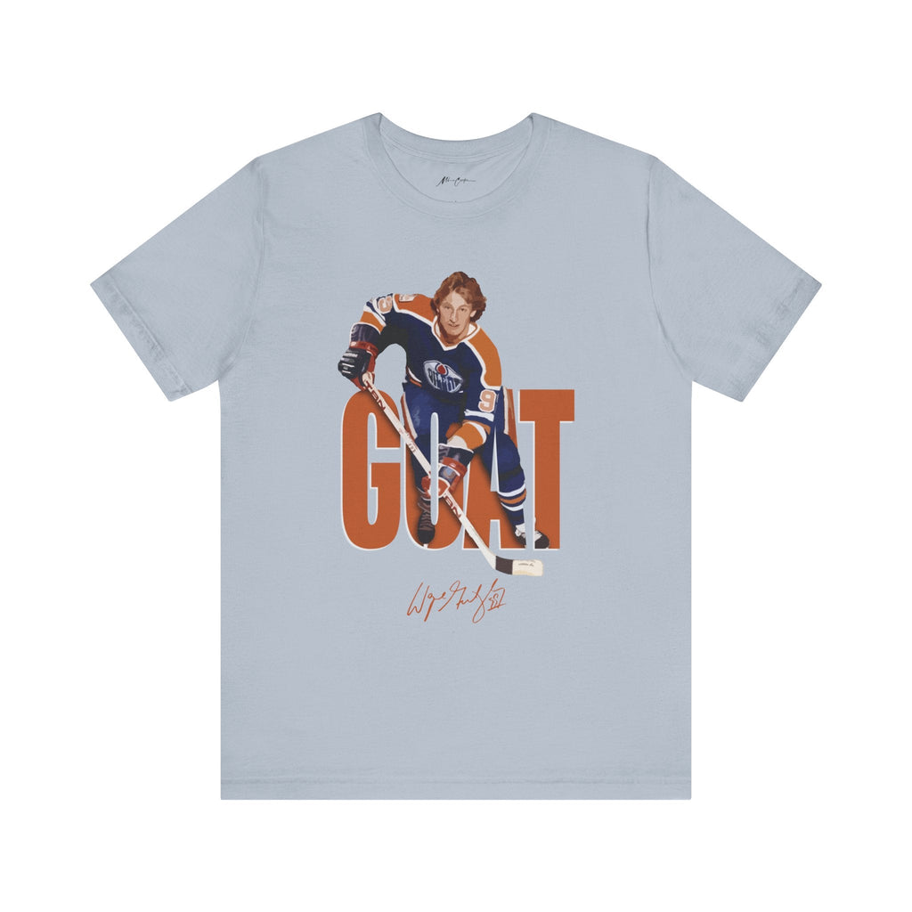 Printify T-Shirt Light Blue / S Wayne Gretzky "Lightning on Skates" | Goat Series