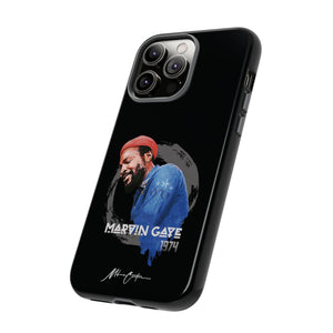 Printify Phone Case iPhone 14 Pro Max / Glossy Marvin Gaye Phone Case – Motown Soul Icon | Miles Carter Collection