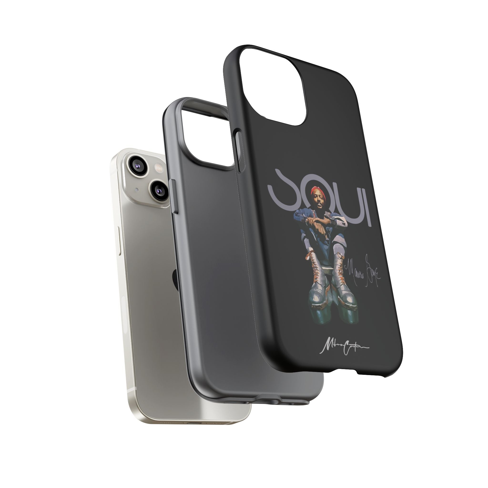 Marvin Gaye Phone Case – Rare Platform Boots Soul Legend Design | Miles Carter Collection