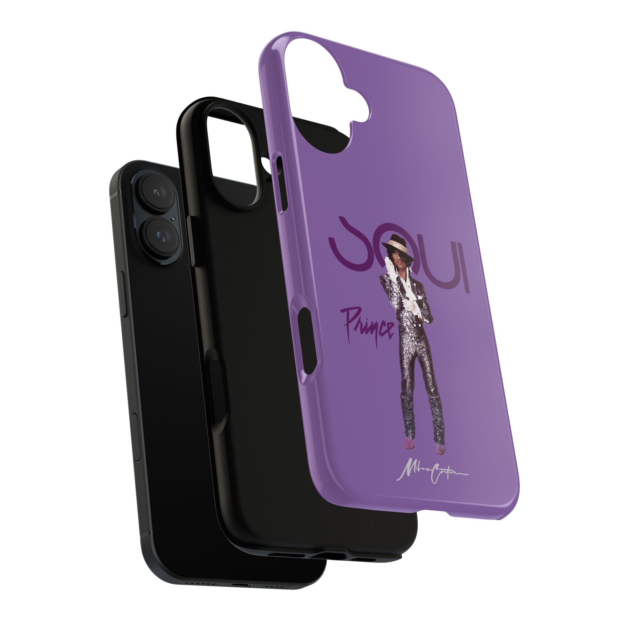 Prince Phone Case – Purple Icon & 80s Music Legend | Miles Carter Collection