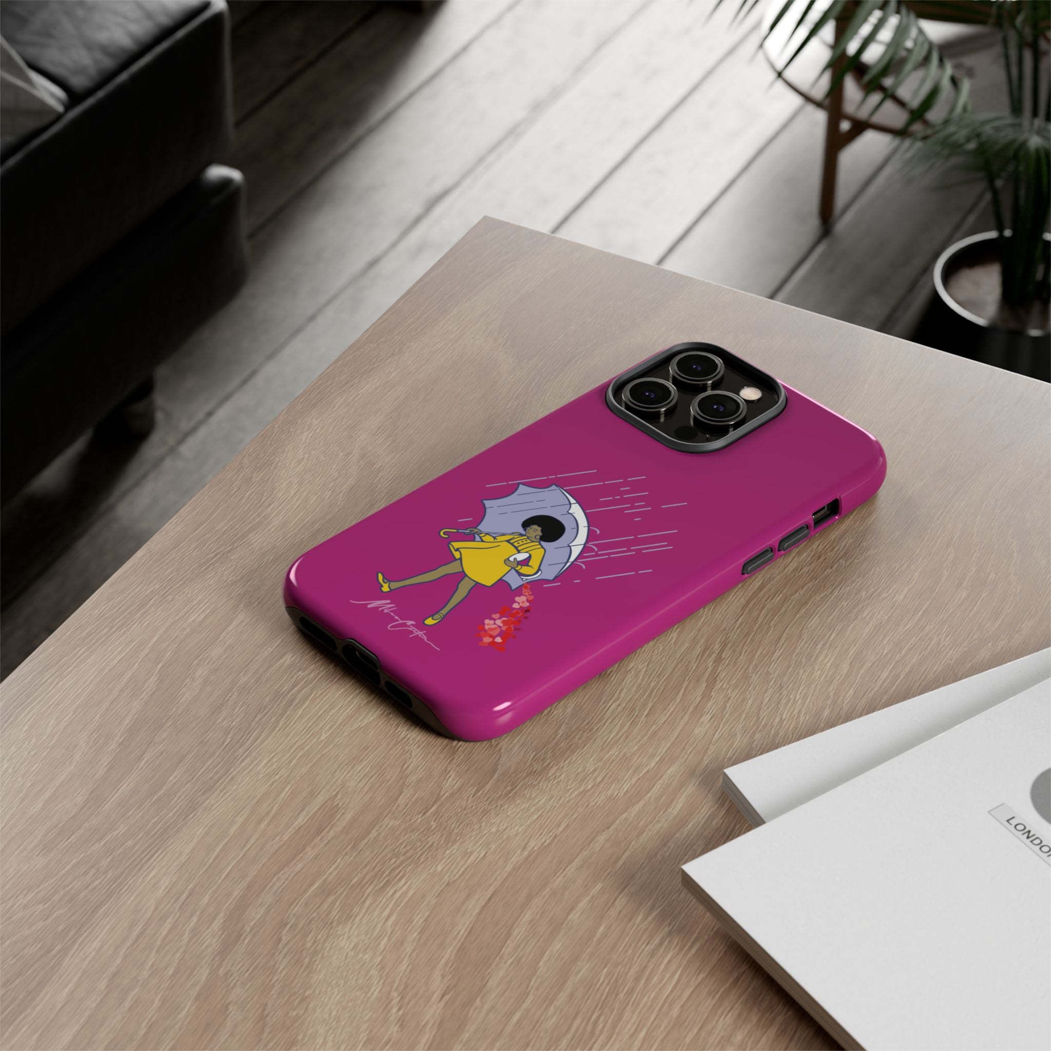 “Spread Love” Phone Case – Classic Series Positivity Design | Miles Carter Collection