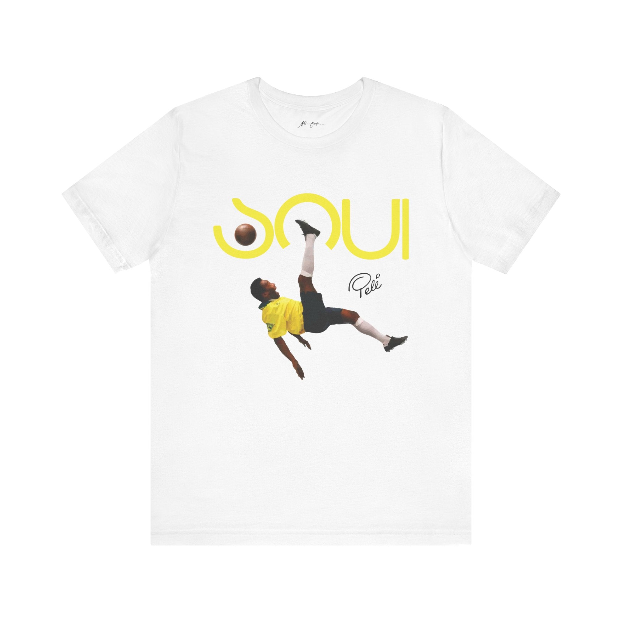 Printify T-Shirt White / S Pele “The Soul of Soccer” | Soul Series