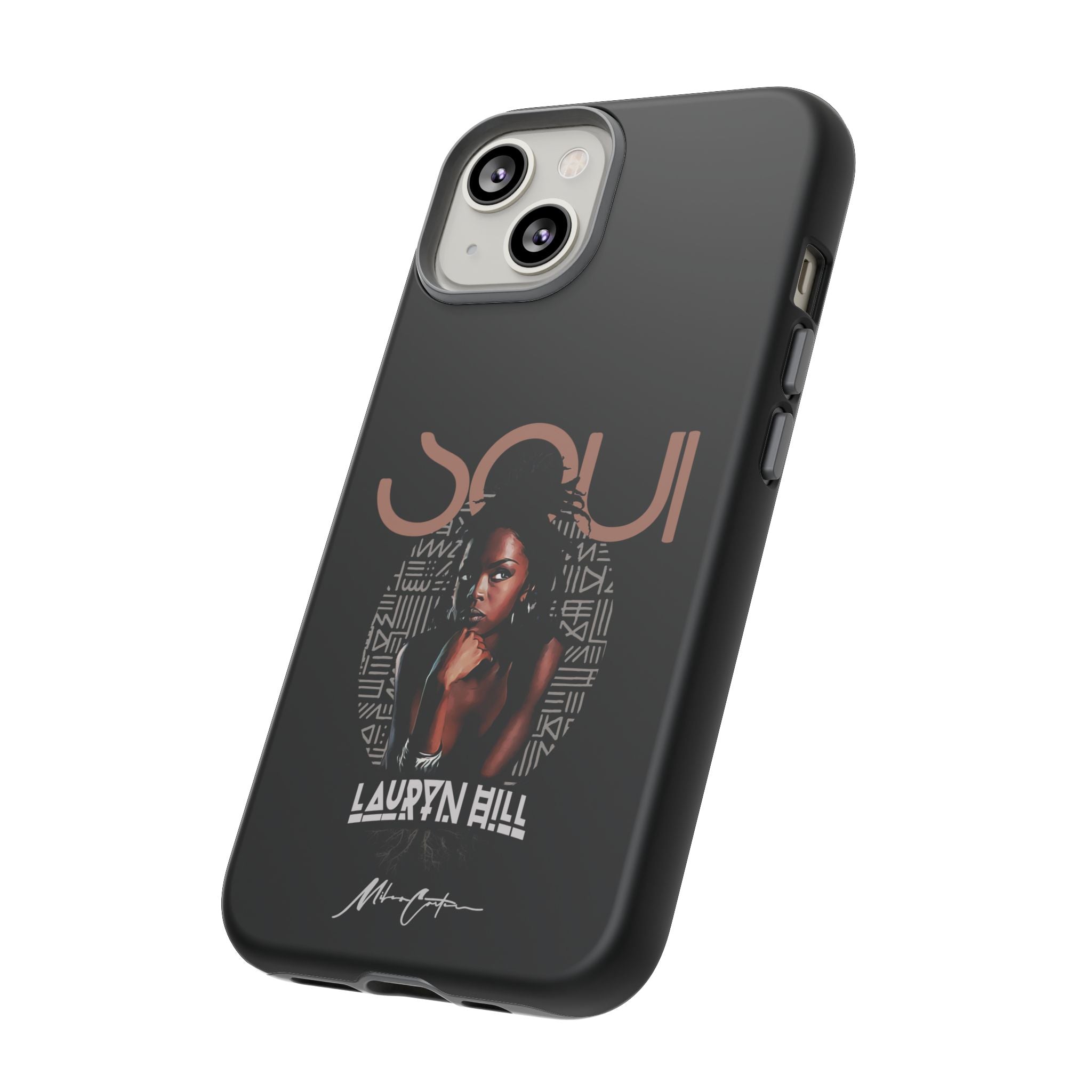 Printify Phone Case iPhone 14 / Matte Lauryn Hill Phone Case – Premium 90s Hip-Hop & Soul Inspired Design | Miles Carter Collection