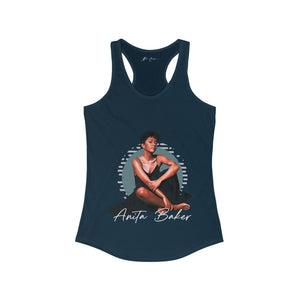 Printify Tank Top XS / Solid Midnight Navy Women's Anita Baker “The Songstress” | Soul Series