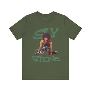 Printify T-Shirt Military Green / S Sly Stone "Psychedelic" | Soul Series