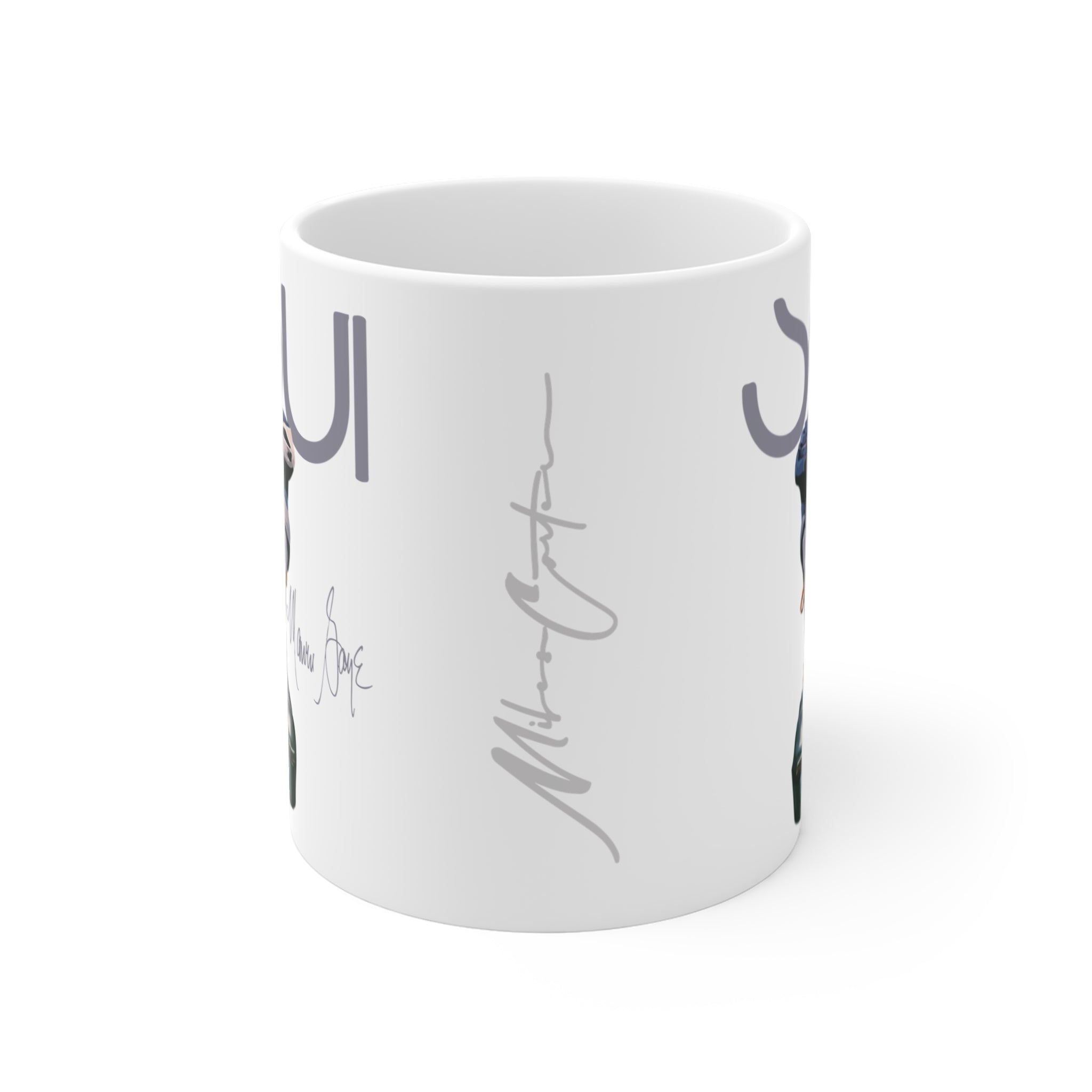 Printify Mug 11oz Marvin Gaye Boots Ceramic Mug – Rare Soul Legend Collectible Drinkware | Miles Carter Collection