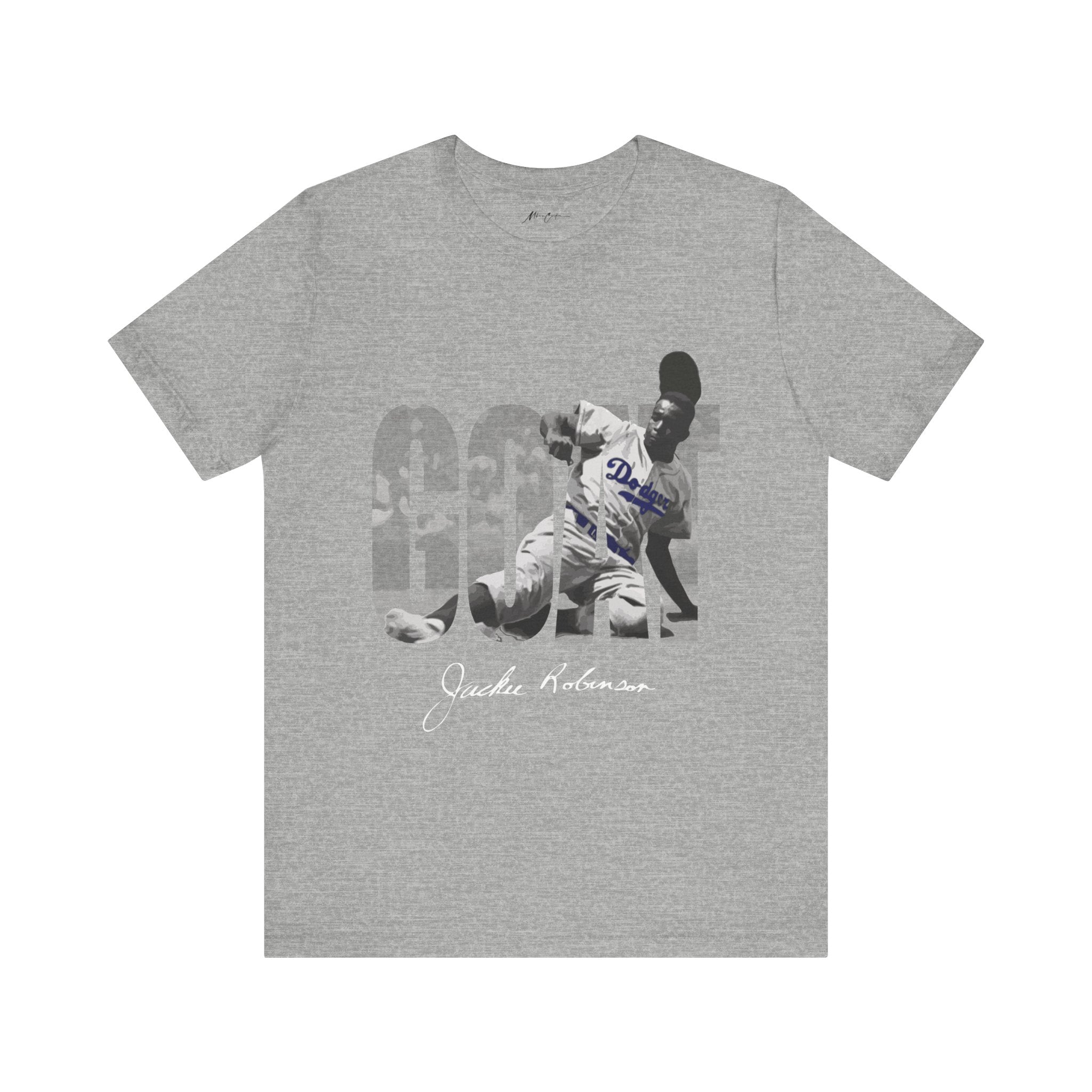 Printify T-Shirt Athletic Heather / S Jackie Robinson | Goat Series