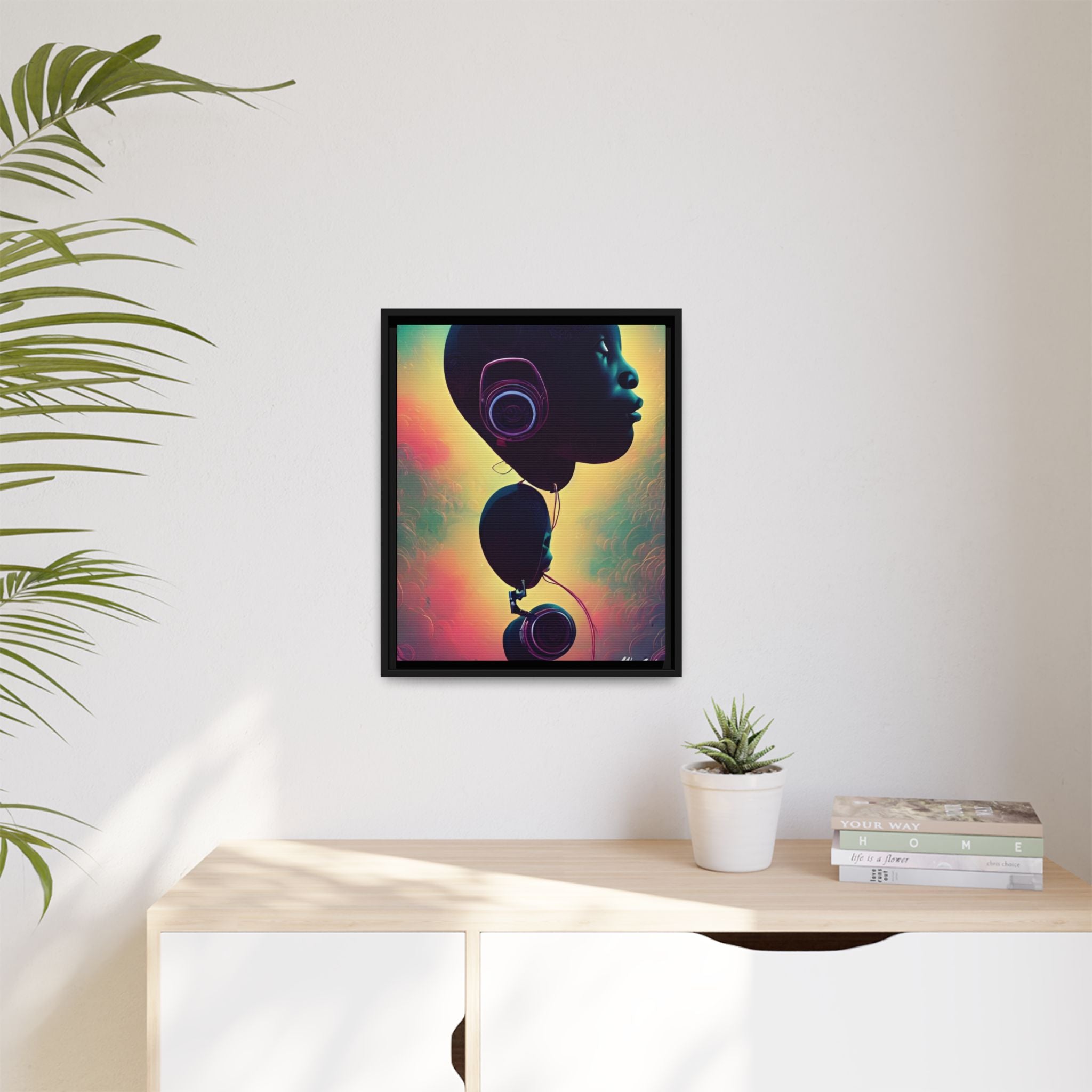 Printify Canvas Abstract Art Print – Premium Modern Wall Décor | Miles Carter Collection