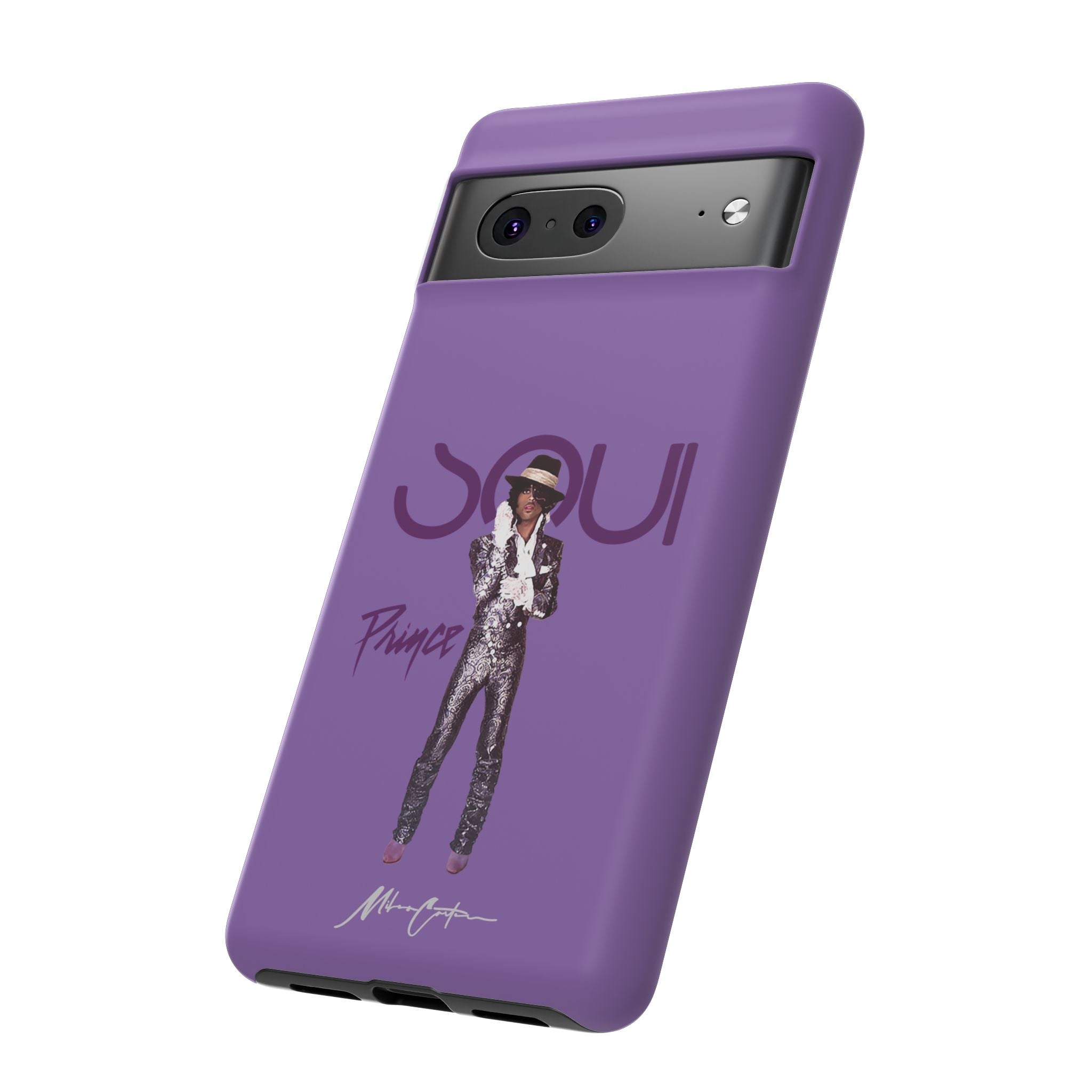 Prince Phone Case – Purple Icon & 80s Music Legend | Miles Carter Collection