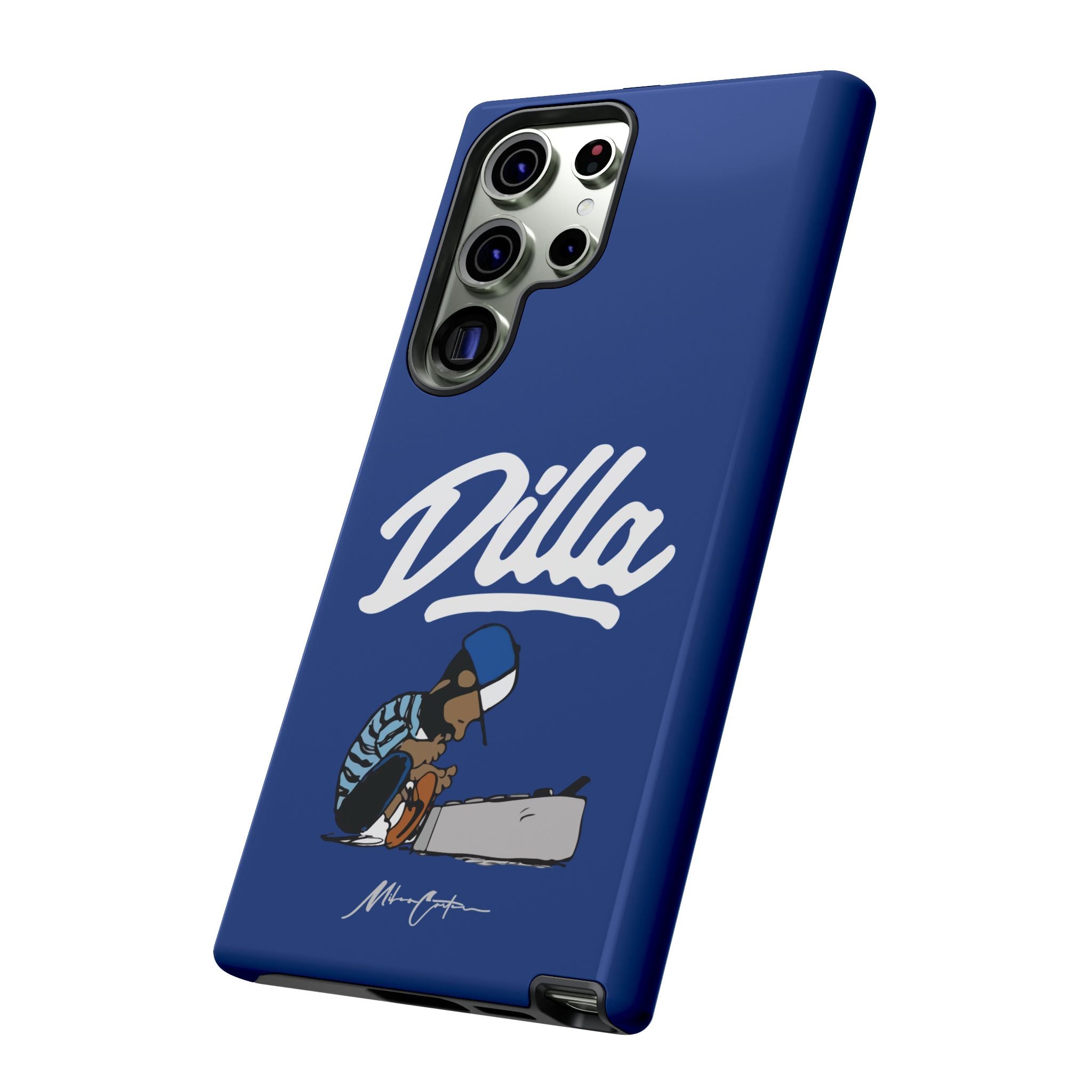 Printify Phone Case Samsung Galaxy S23 Ultra / Glossy J Dilla Phone Case – Legendary Hip-Hop Producer & Cultural Icon | Miles Carter Collection