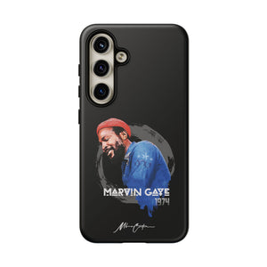 Printify Phone Case Samsung Galaxy S24 / Matte Marvin Gaye Phone Case – Motown Soul Icon | Miles Carter Collection