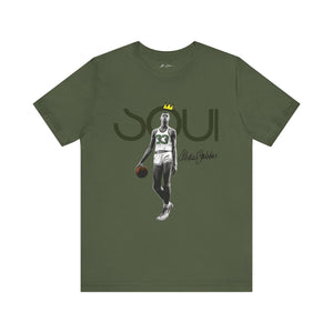Printify T-Shirt Military Green / S Kareem Abdul-Jabbar “The Big A” | Soul Series