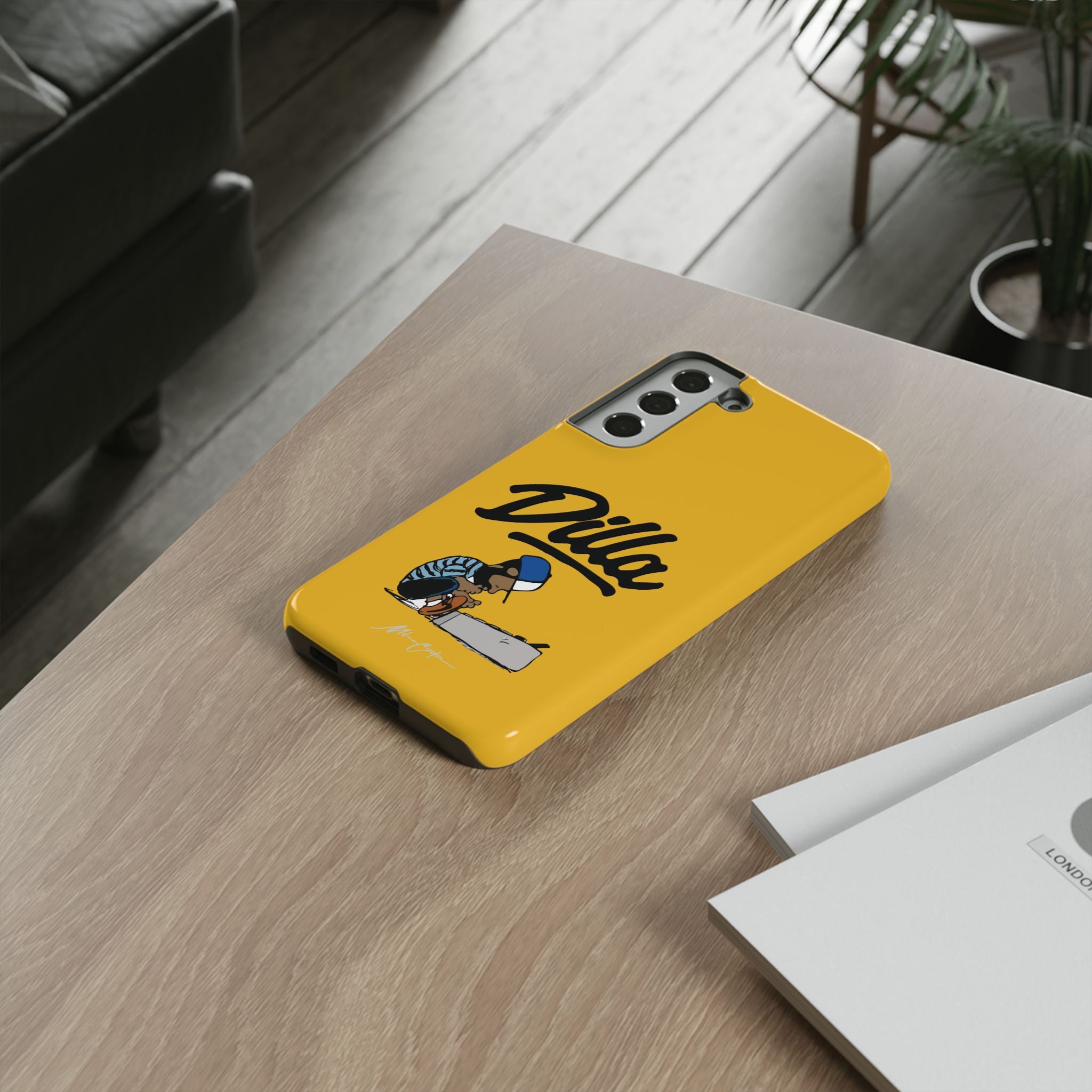 Printify Phone Case Samsung Galaxy S22 Plus / Glossy J Dilla Phone Case – Legendary Hip-Hop Producer & Cultural Icon | Miles Carter Collection