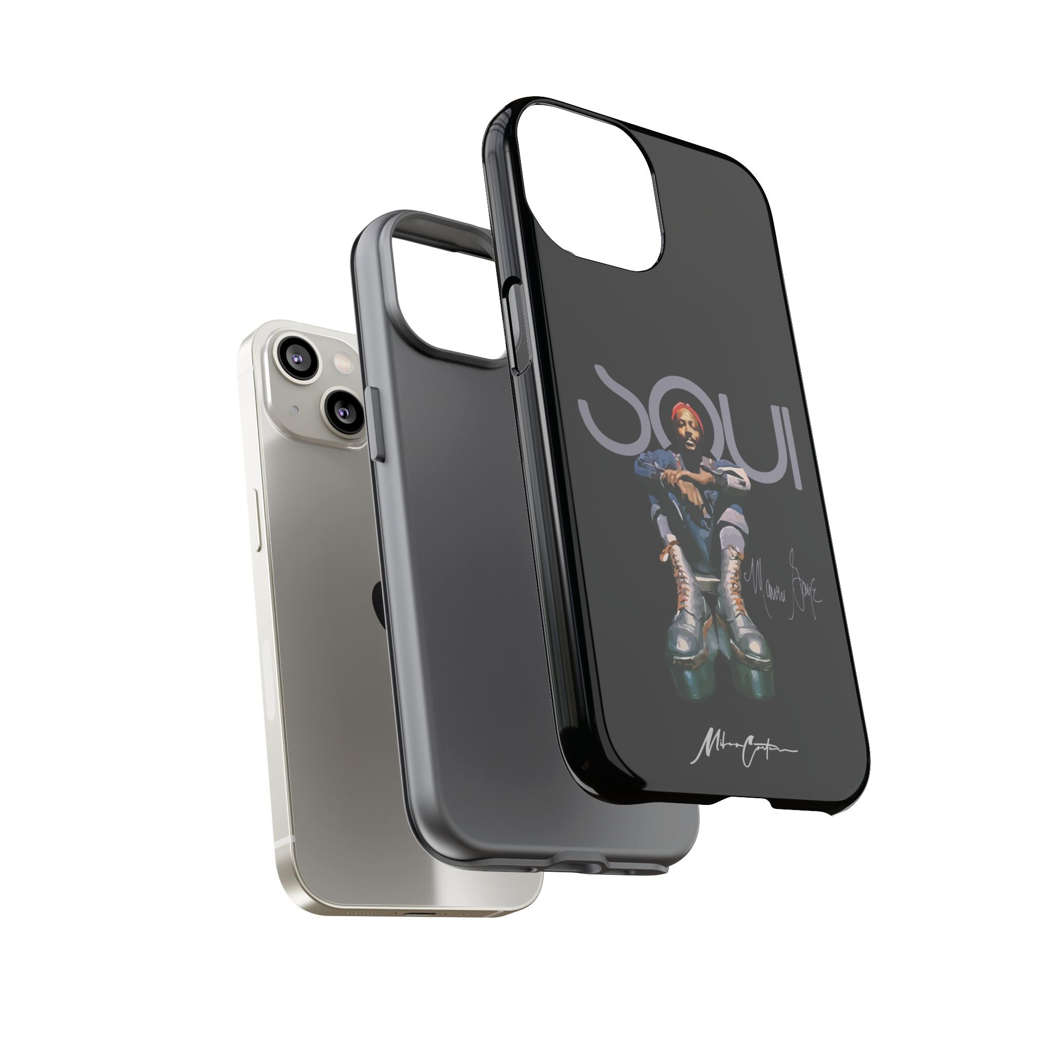 Marvin Gaye Phone Case – Rare Platform Boots Soul Legend Design | Miles Carter Collection