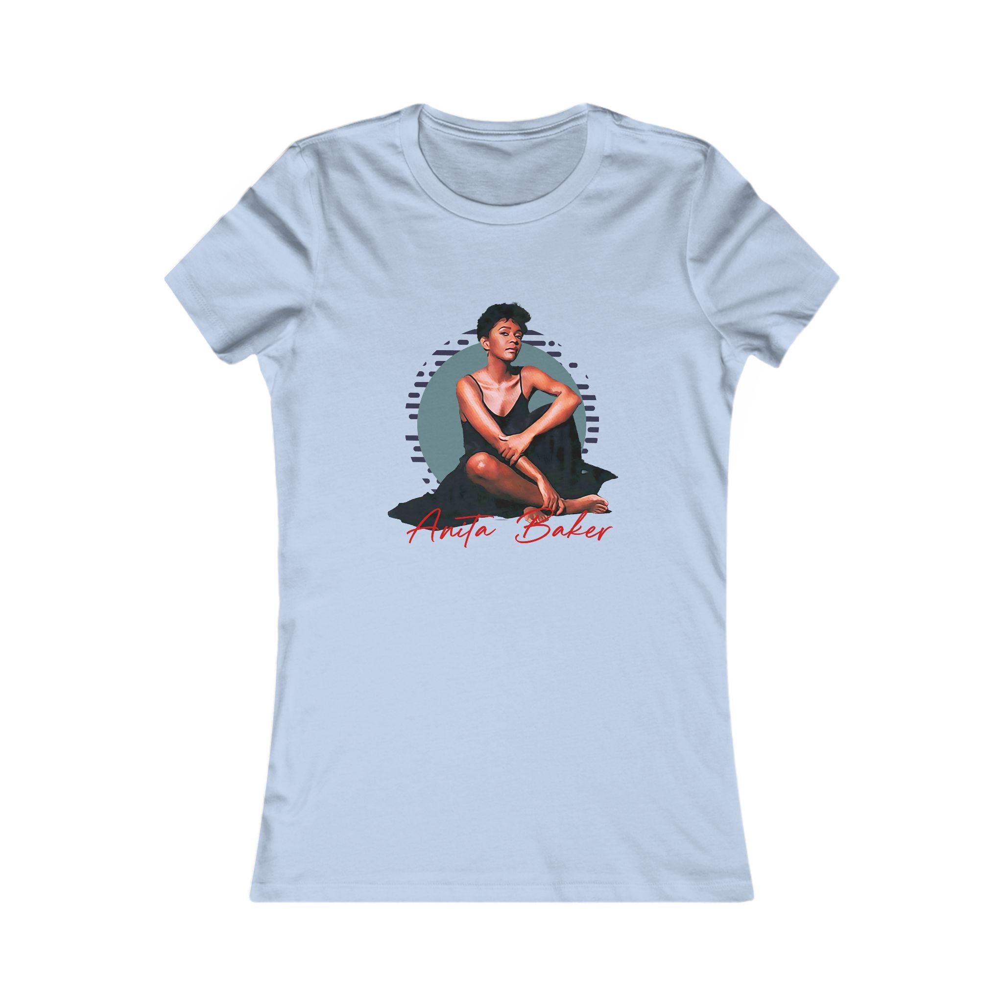 Printify T-Shirt S / Baby Blue Women's Anita Baker “The Songstress” | Soul Series